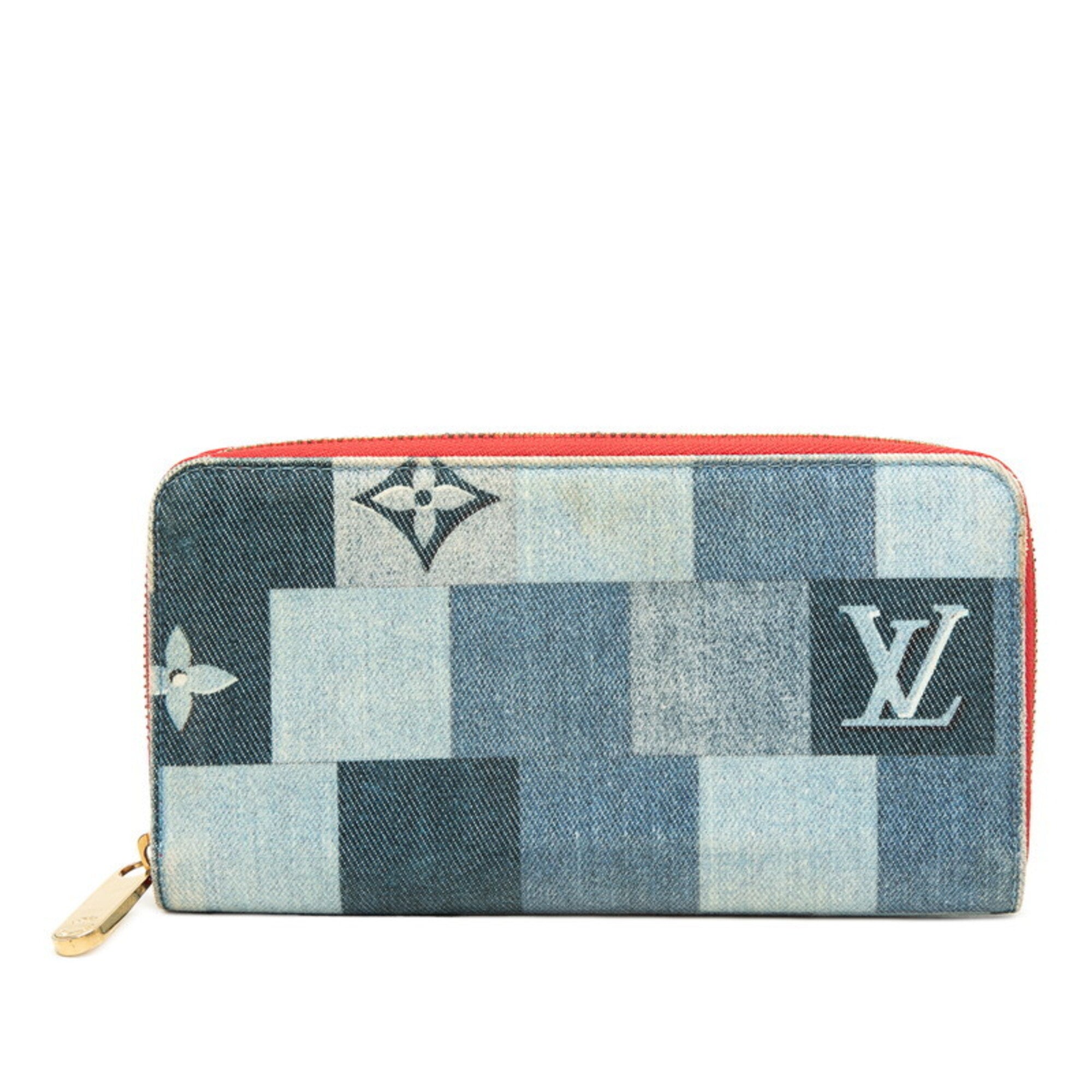 Louis Vuitton Denim Long Wallet (Bi-Fold) (Pre-Owned)