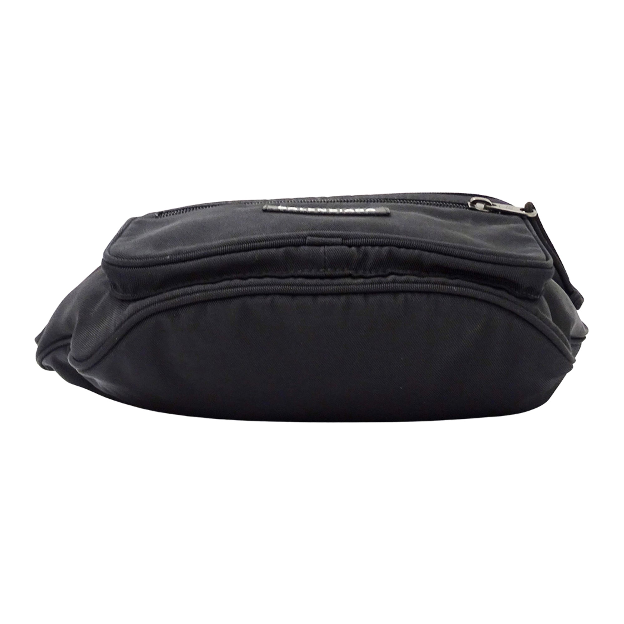 Balenciaga Black Nylon Handbag Sling Bag (Pre-Owned)