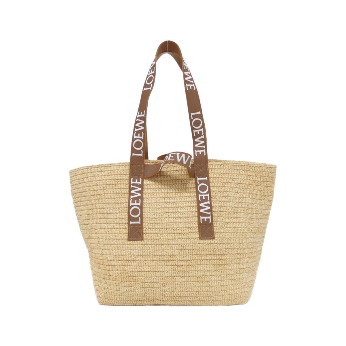 Loewe Beige Raffia Handbag (Pre-Owned)