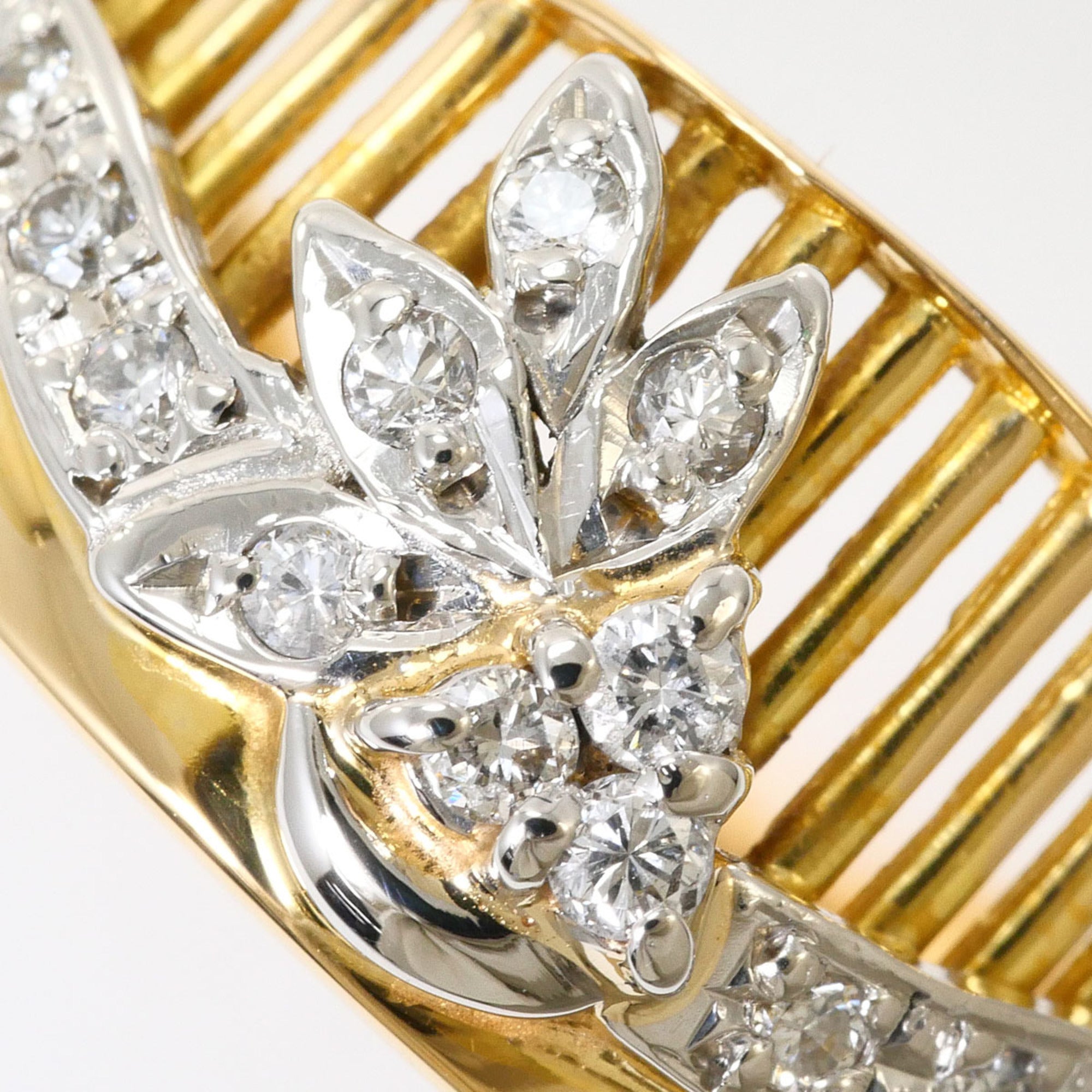 Unbranded Platinum Yellow Gold Yellow Gold (18K) Platinum 900 Band Ring (Pre-Owned)