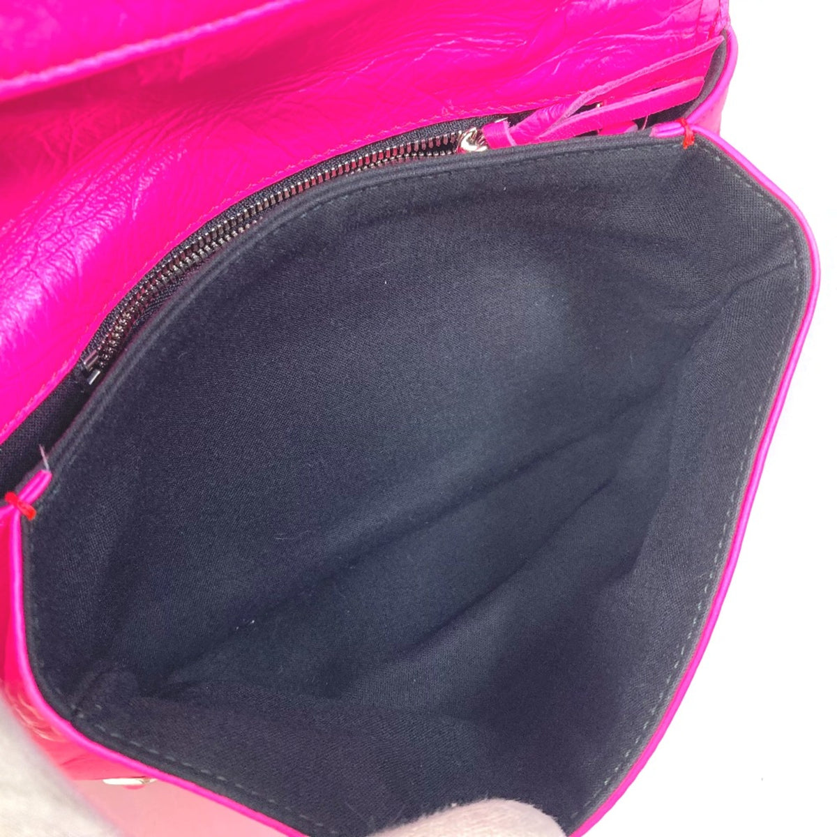 Balenciaga Pink Leather Clutch Bag (Pre-Owned)