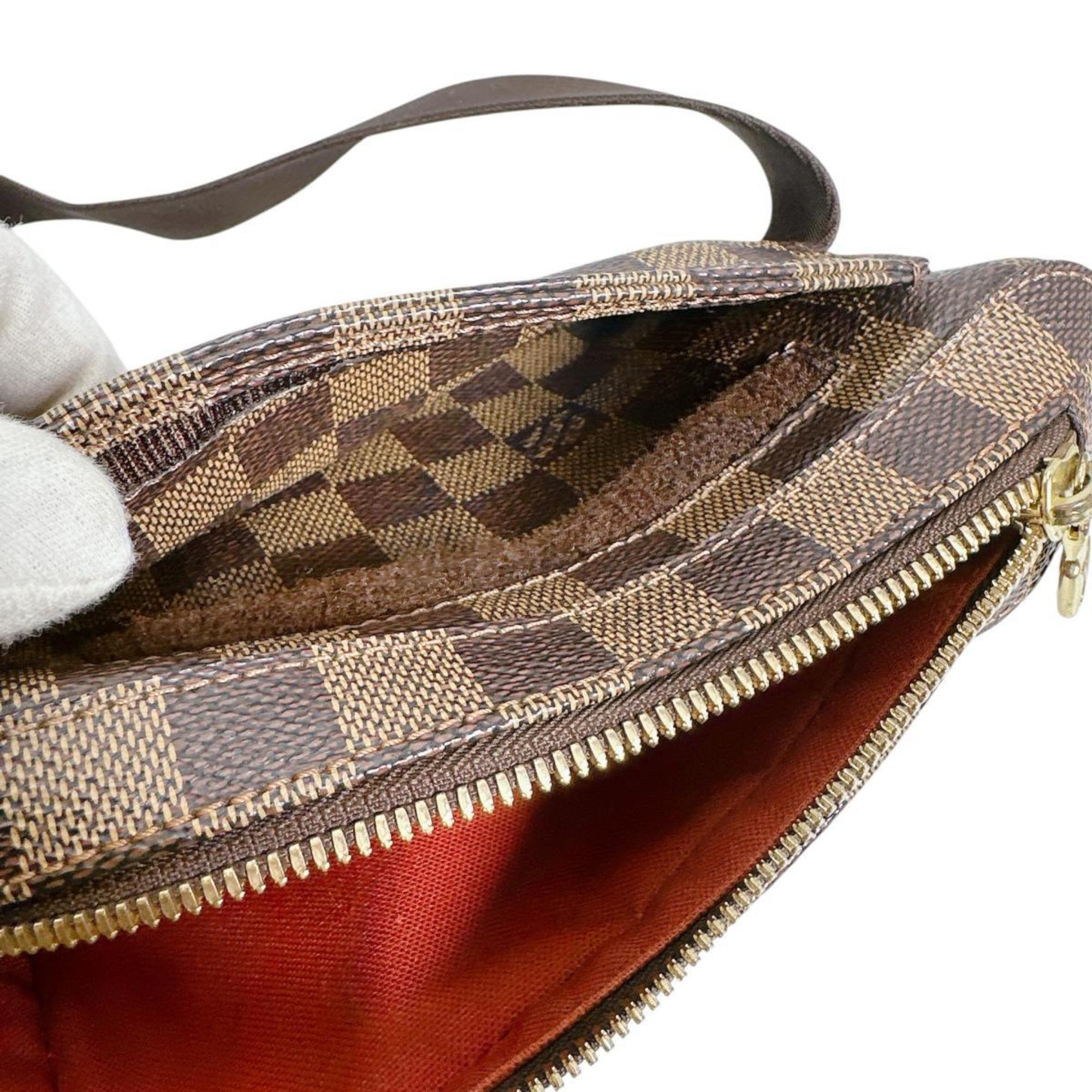 Louis Vuitton Damier Ebene Damier Canvas Fanny Pack Sling Bag (Pre-Owned)