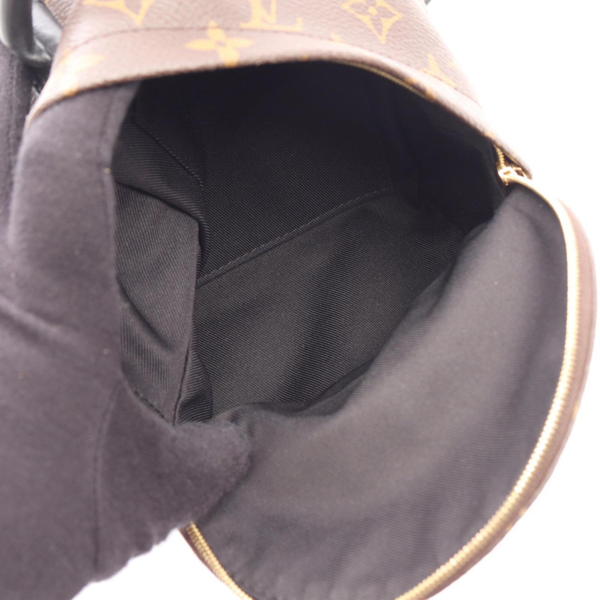 Louis Vuitton Black Brown Monogram Monogram Backpack (Pre-Owned)