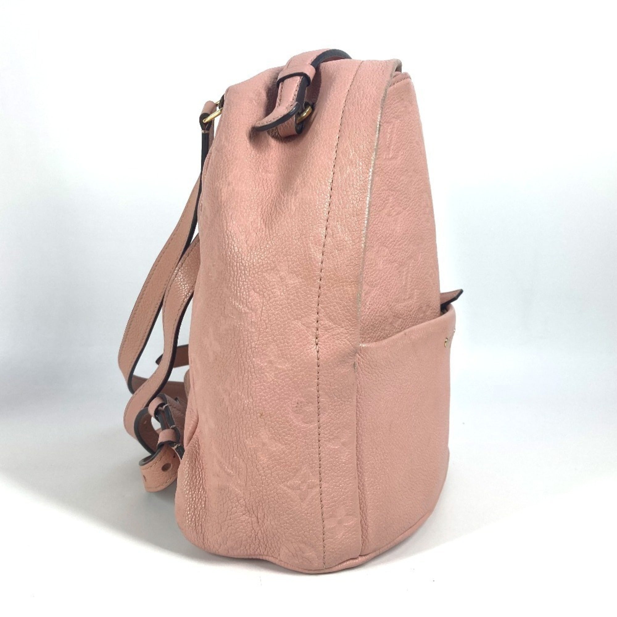 Louis Vuitton Galle Pink Monogram Empreinte Backpack (Pre-Owned)