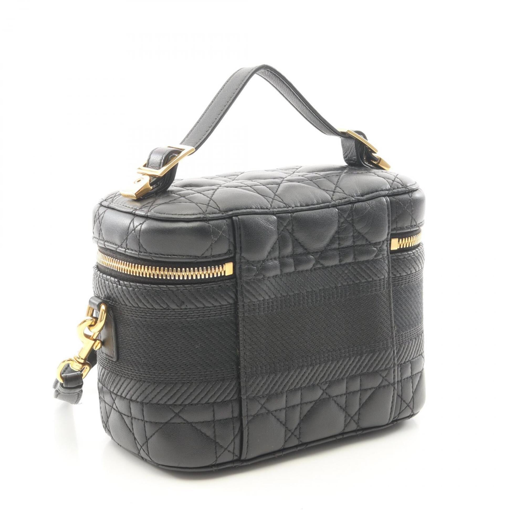 Christian Dior Black Leather Handbag (Pre-Owned)