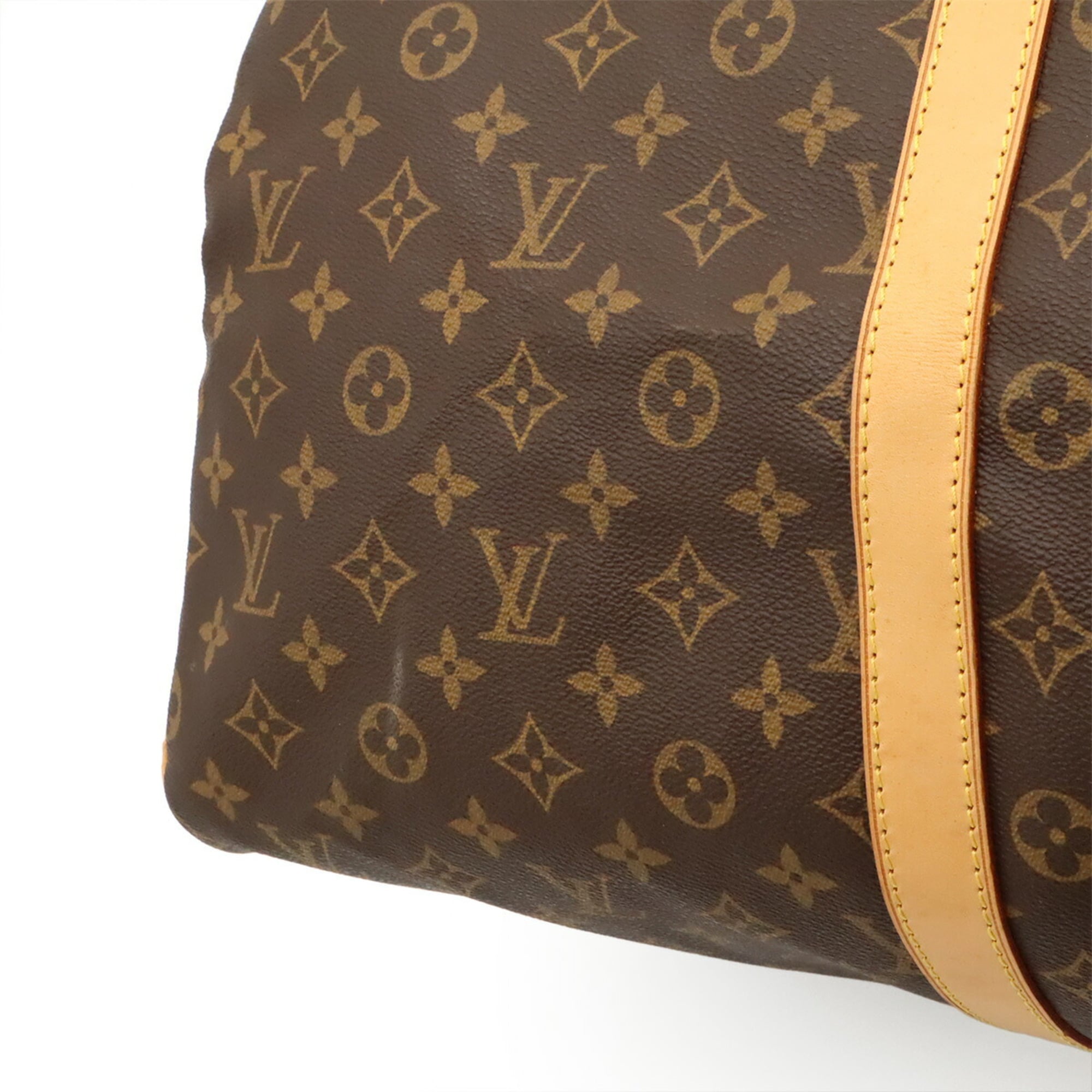 Louis Vuitton Brown Monogram Canvas Boston Bag Handbag (Pre-Owned)
