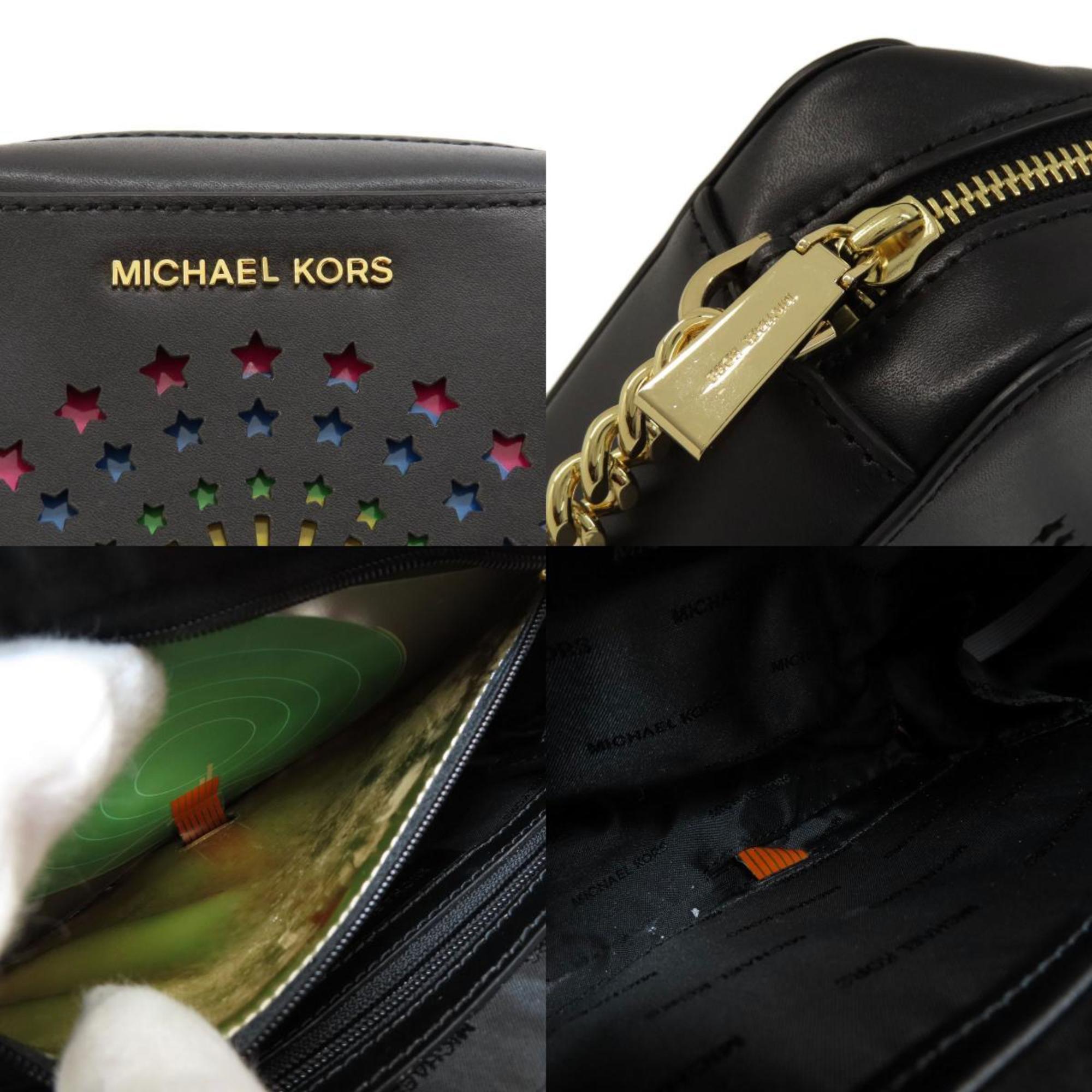 Michael Kors Black Pvc Shoulder Bag (Pre-Owned)