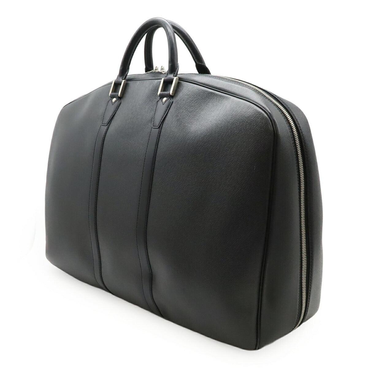 Louis Vuitton Ardoise Black Taiga Leather Boston Bag (Pre-Owned)