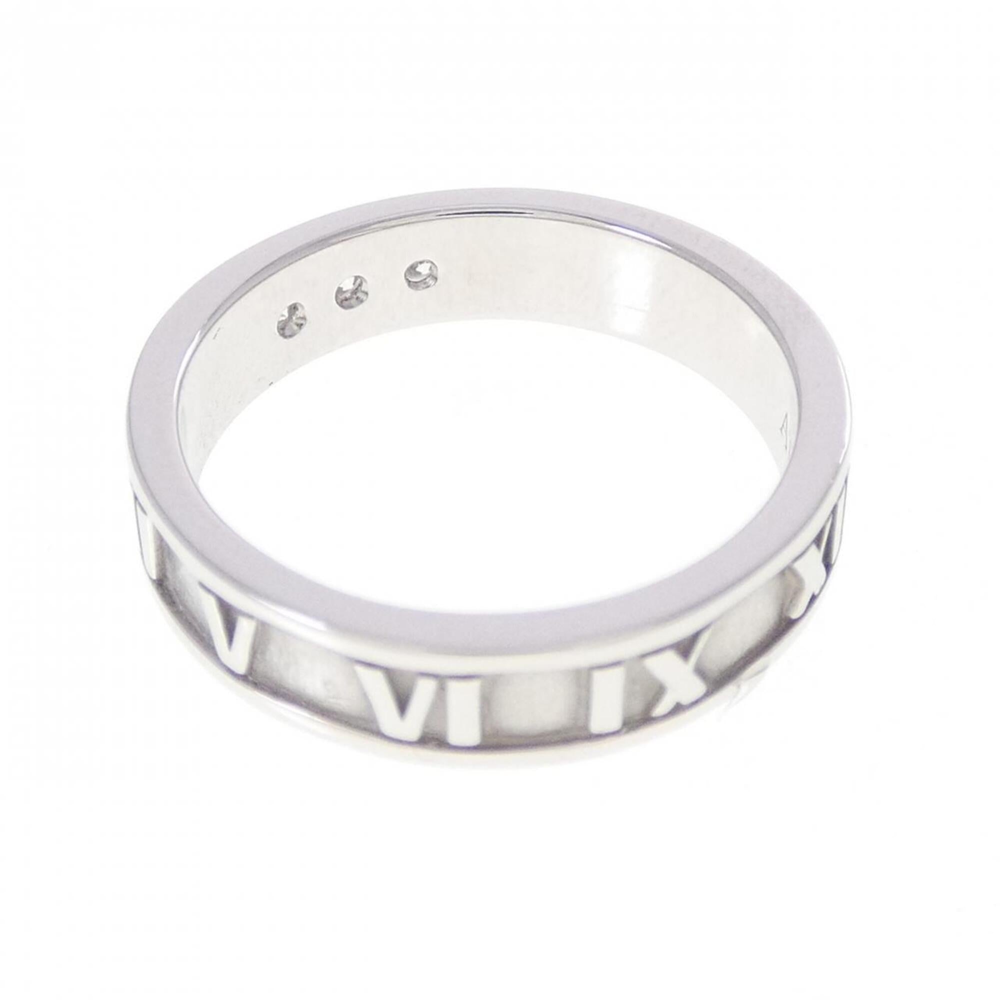 Tiffany White Gold (18K) Band Ring (Pre-Owned)