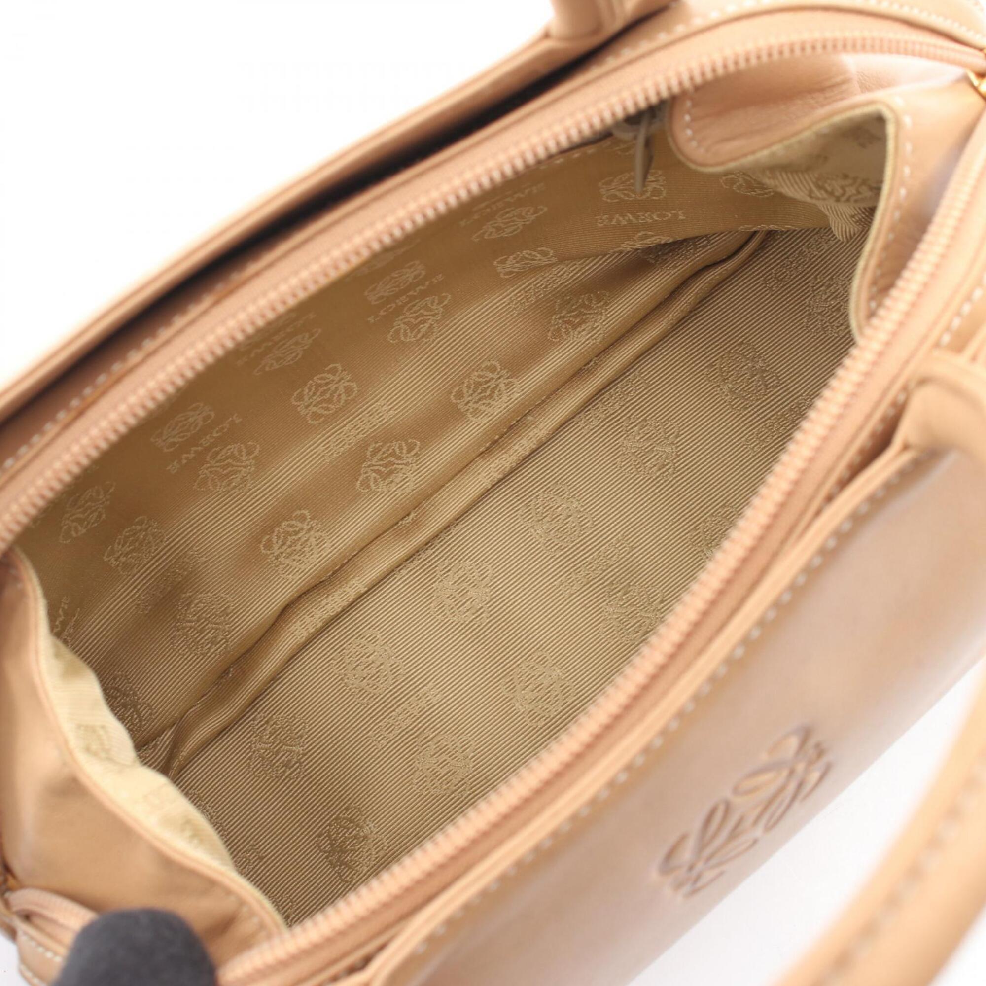 Loewe Beige Leather Handbag (Pre-Owned)