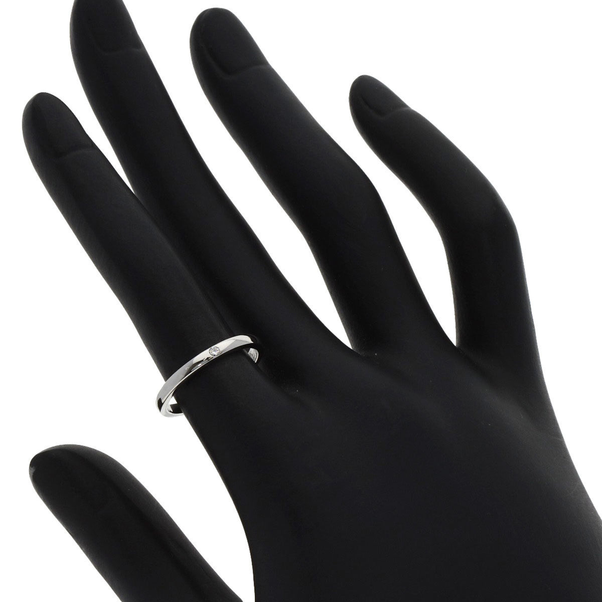 Cartier Platinum 950 Band Ring (Pre-Owned)