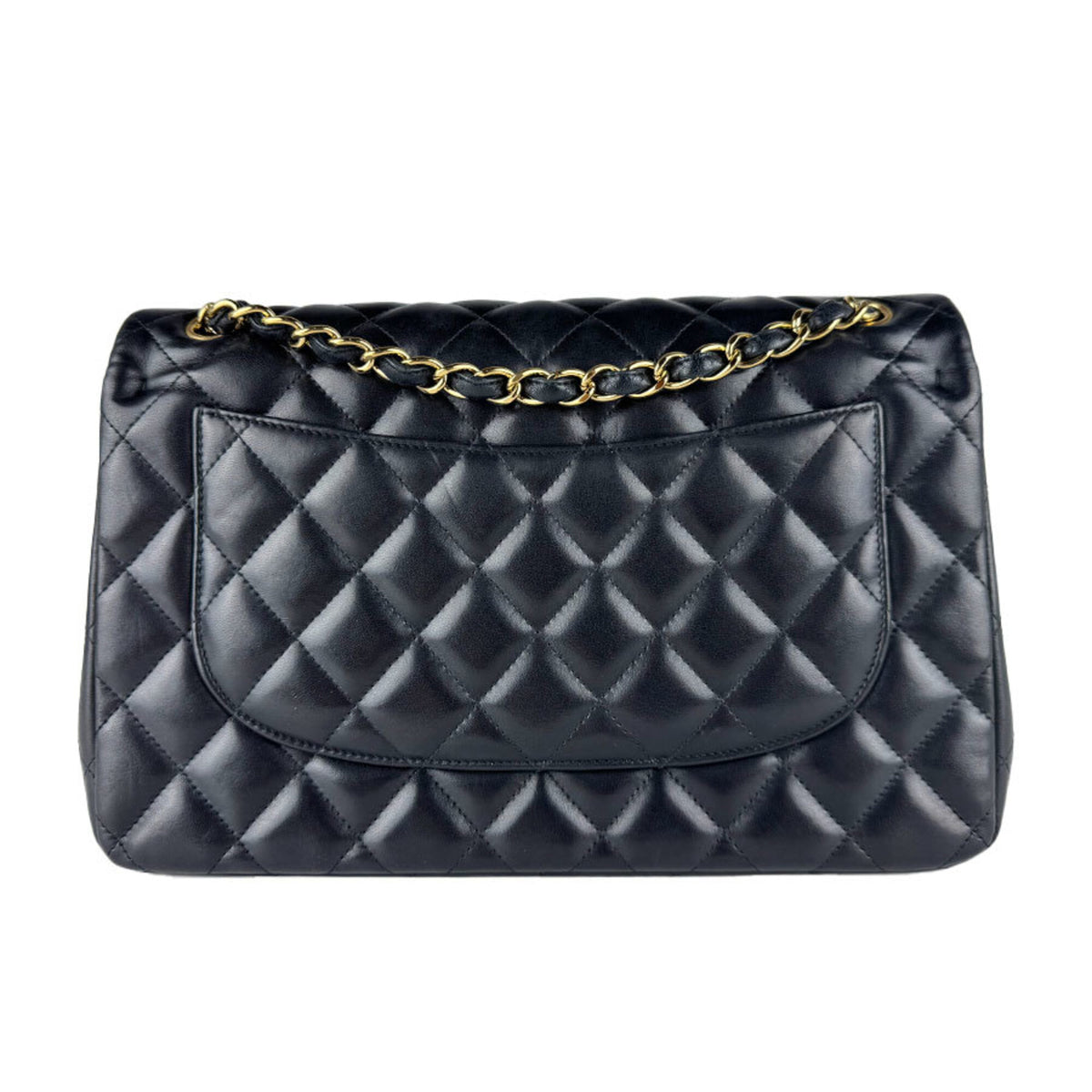Chanel Black Leather Shoulder Bag (Pre-Owned)