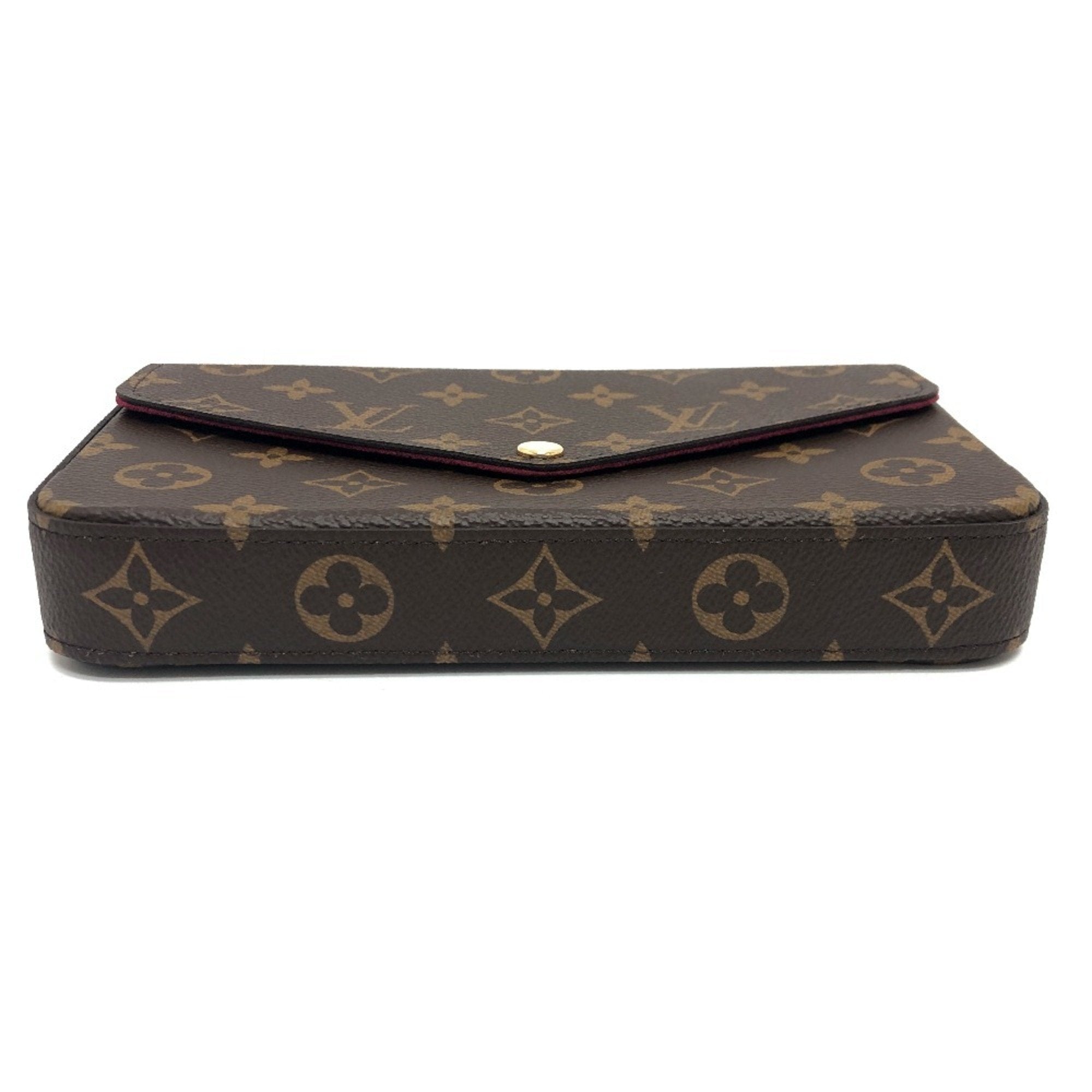 Louis Vuitton Brown Monogram Pochette Pouch Shoulder Bag (Pre-Owned)