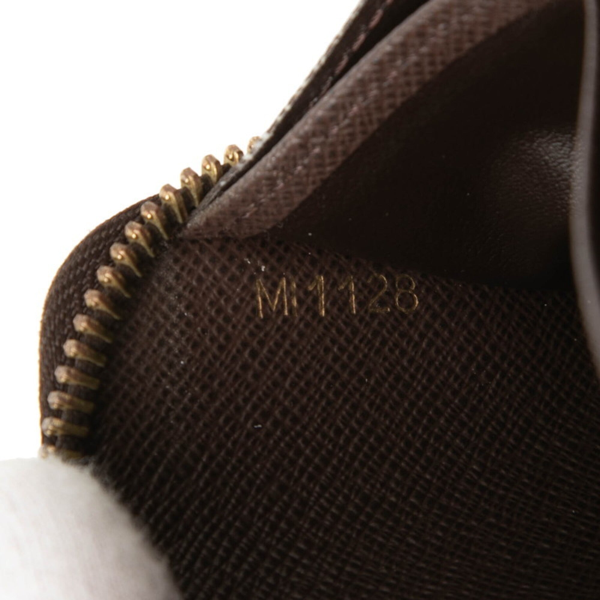 Louis Vuitton Damier Brown Damier Canvas Pvc Coin Purse/Coin Case (Pre-Owned)