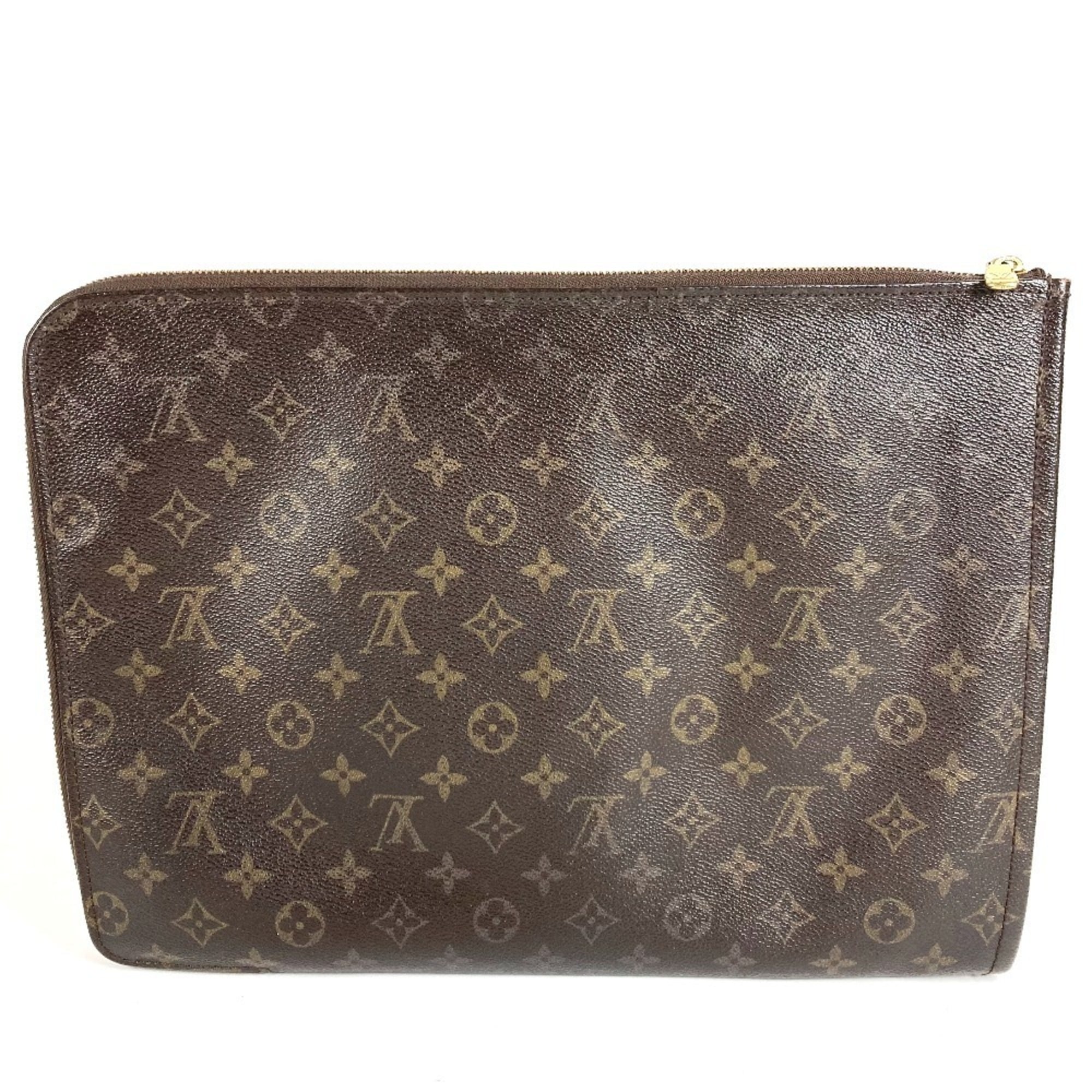 Louis Vuitton Brown Galle Monogram Monogram Clutch Bag (Pre-Owned)