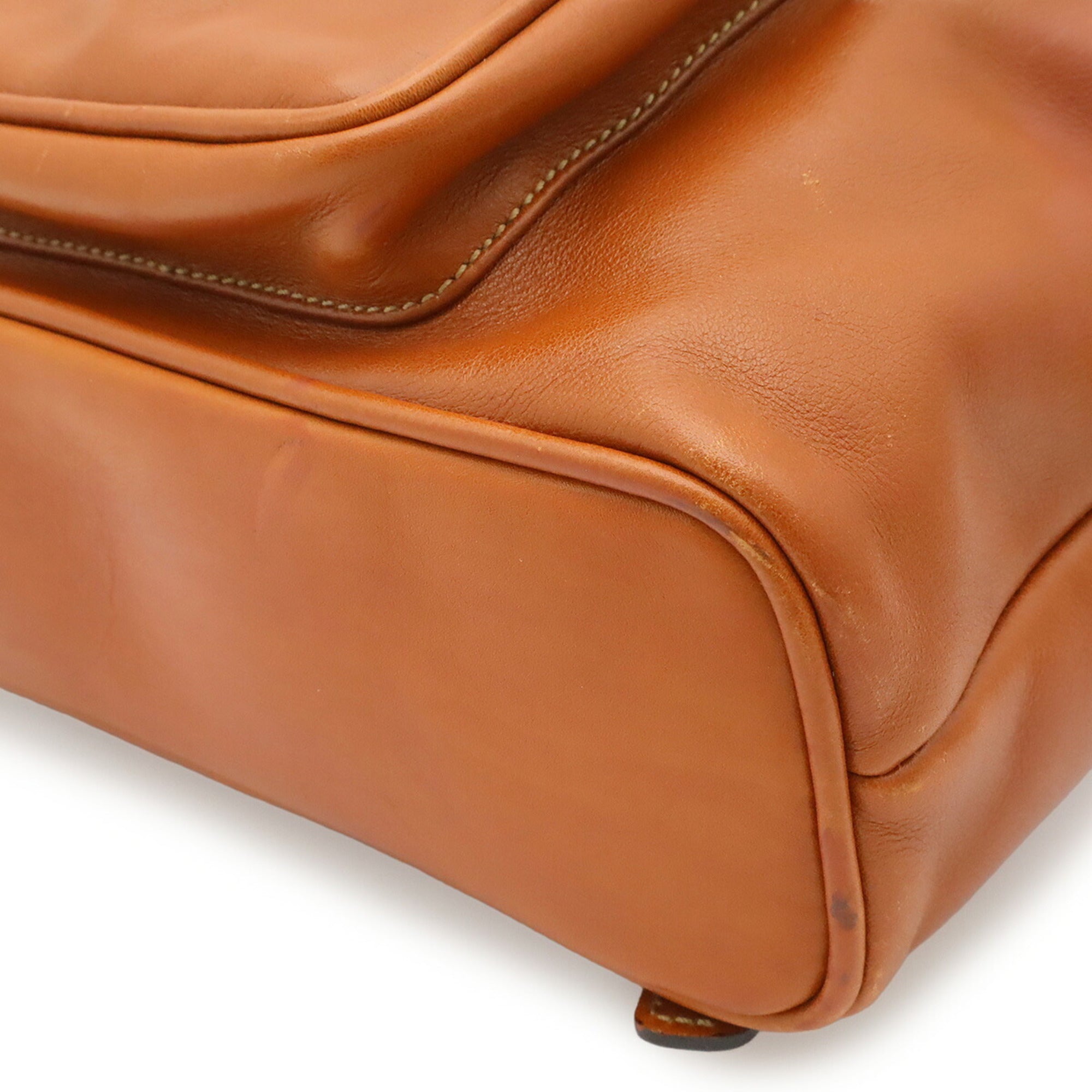 Gucci Brown Bamboo Backpack Shoulder Bag (Pre-Owned)