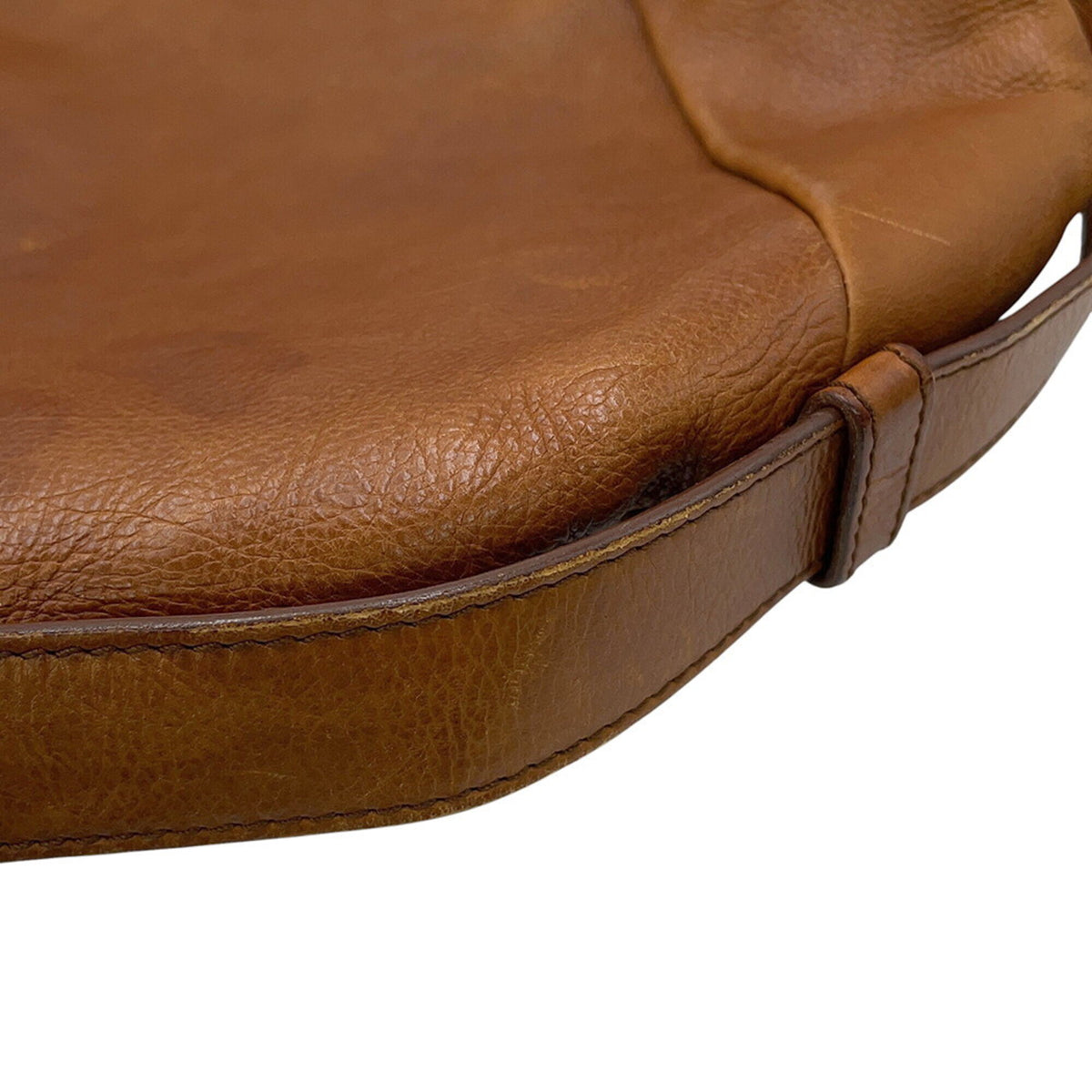 Yves Saint Laurent Brown Leather Shoulder Bag (Pre-Owned)
