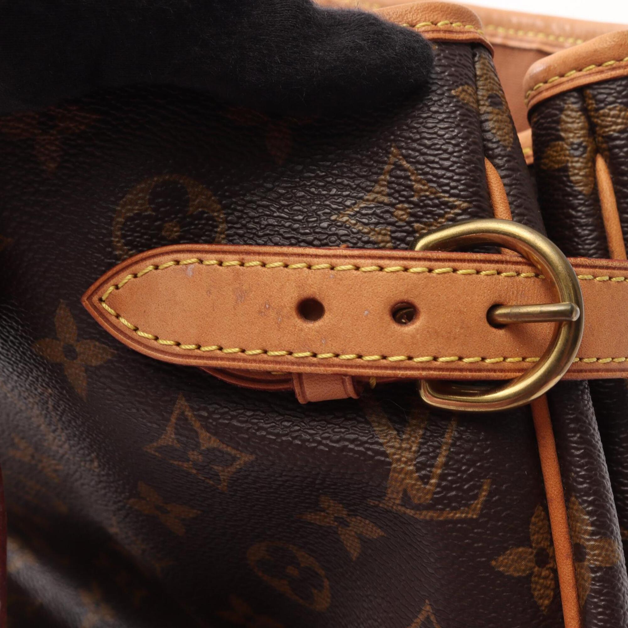 Louis Vuitton Brown Monogram Monogram Leather Handbag Shoulder Bag (Pre-Owned)