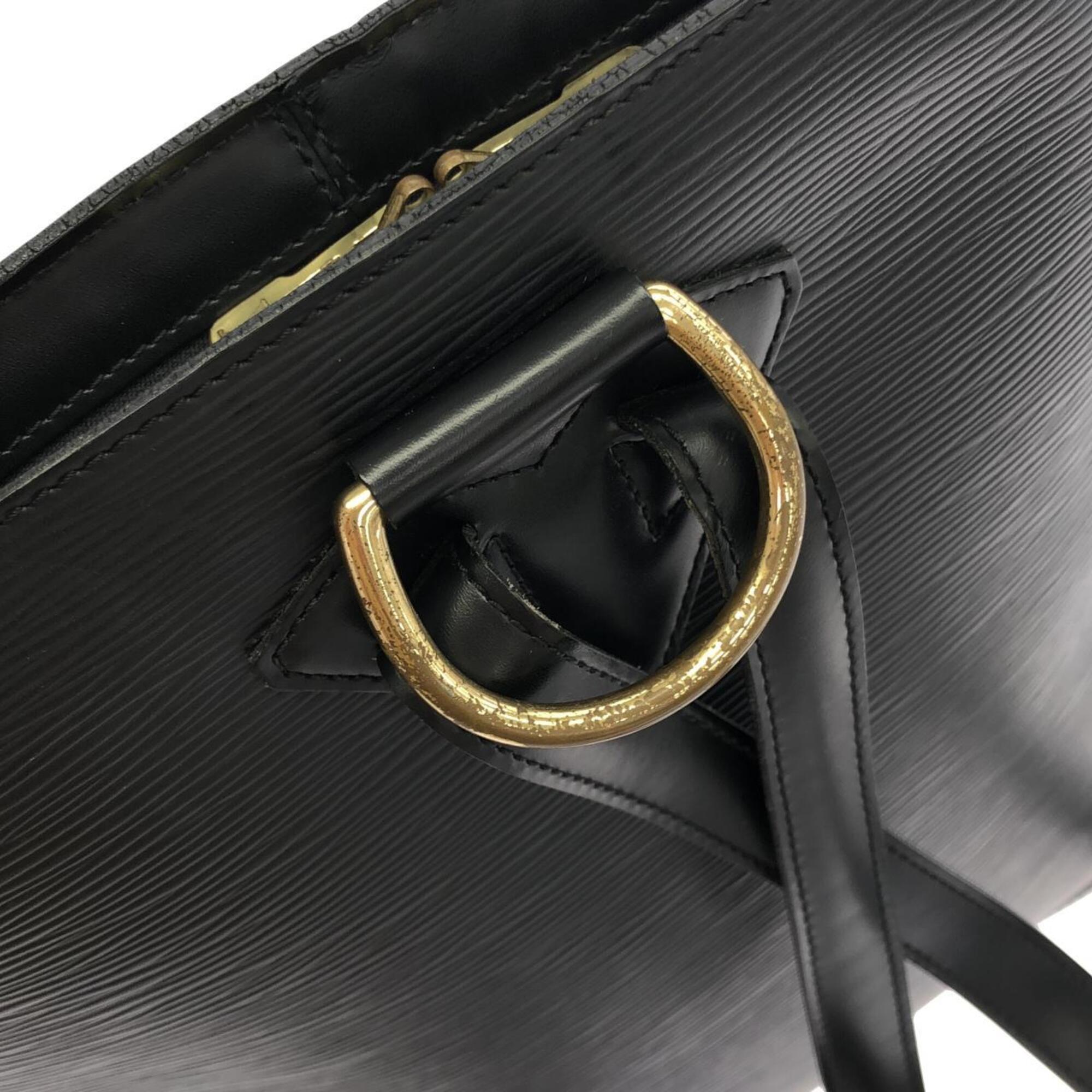 Louis Vuitton Epi Black Leather Backpack (Pre-Owned)