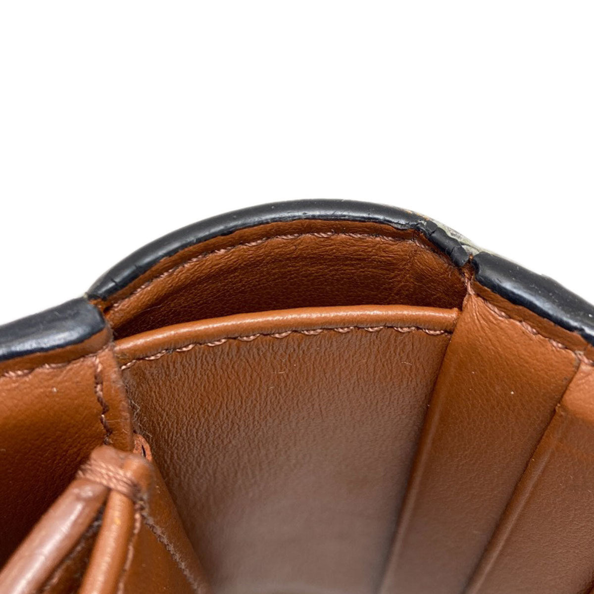 Celine Brown Pvc Wallet (Bi-Fold) (Pre-Owned)