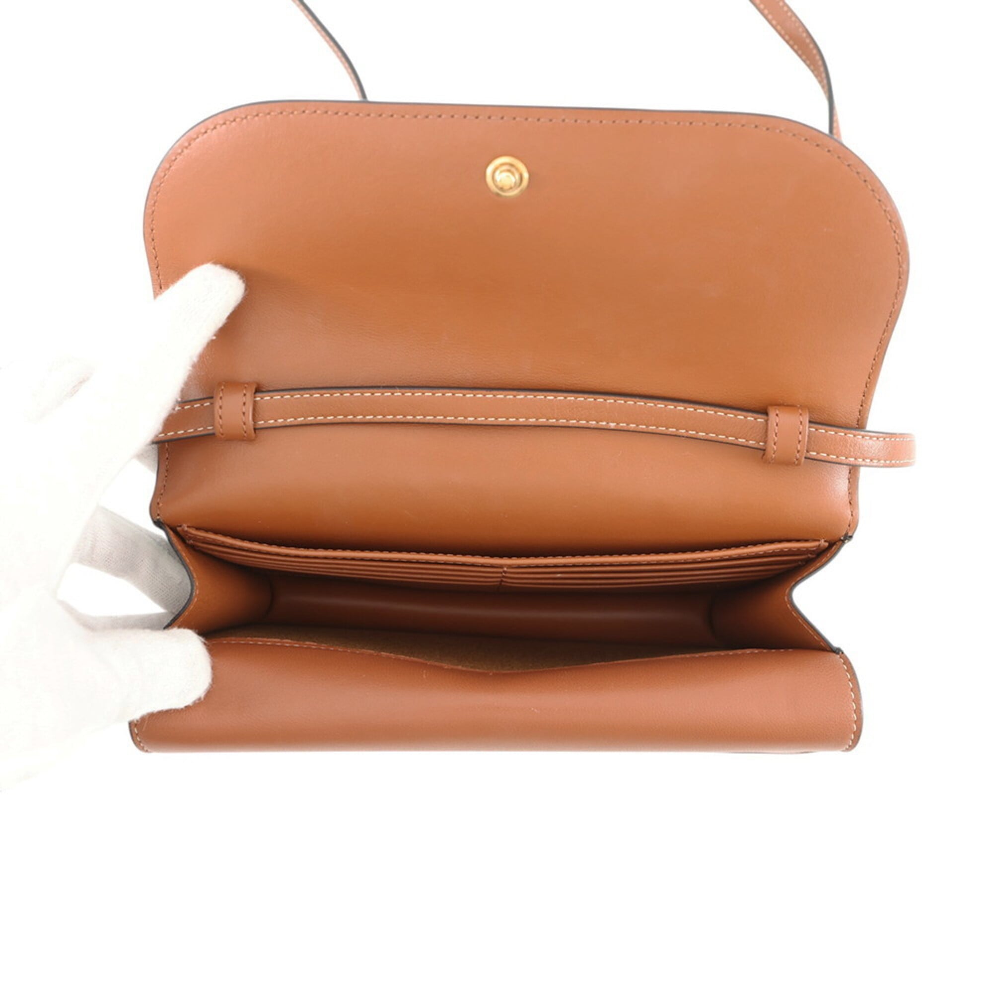 Celine Pvc Leather Chain/Shoulder Wallet (Pre-Owned)