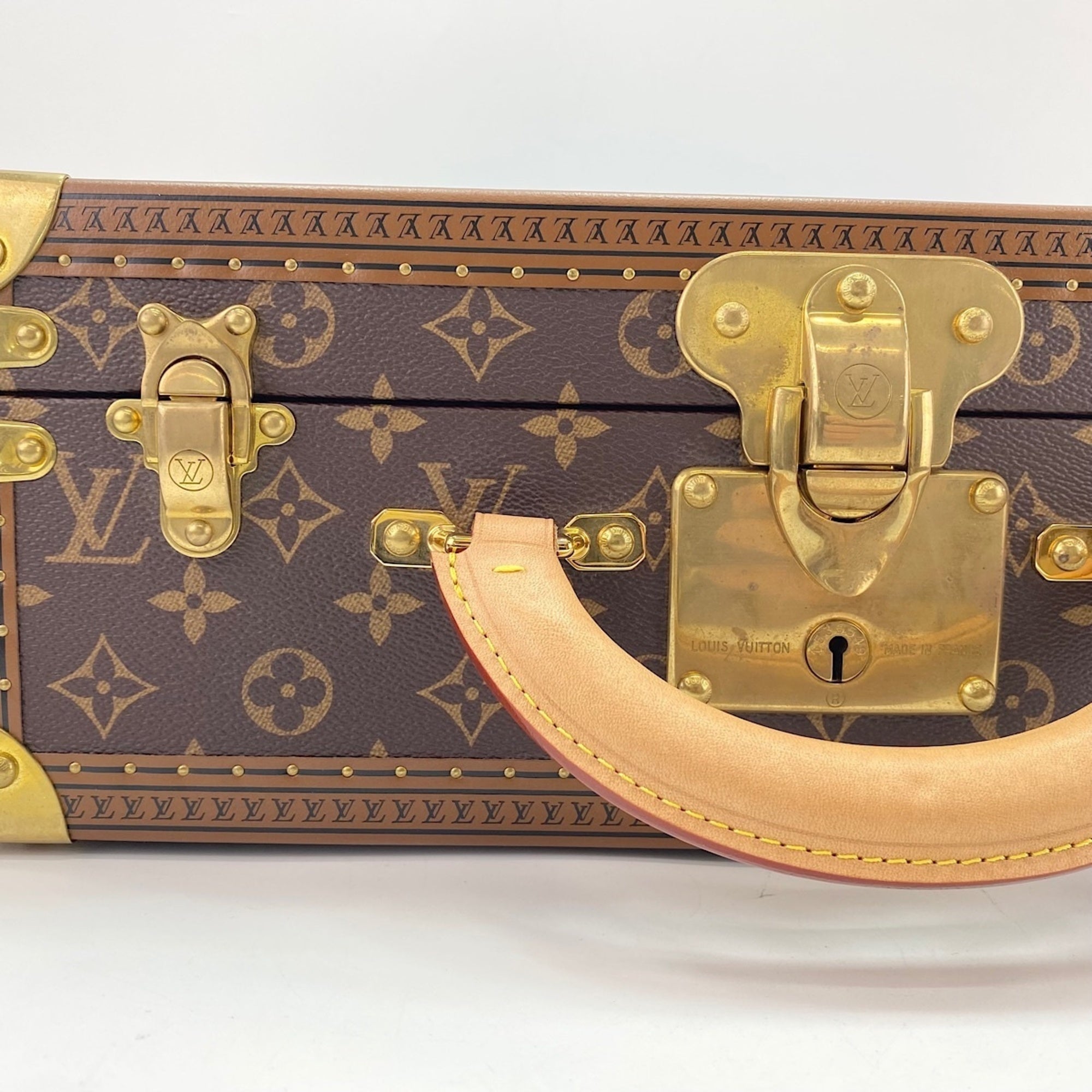 Louis Vuitton Brown Galle Boston Bag (Pre-Owned)