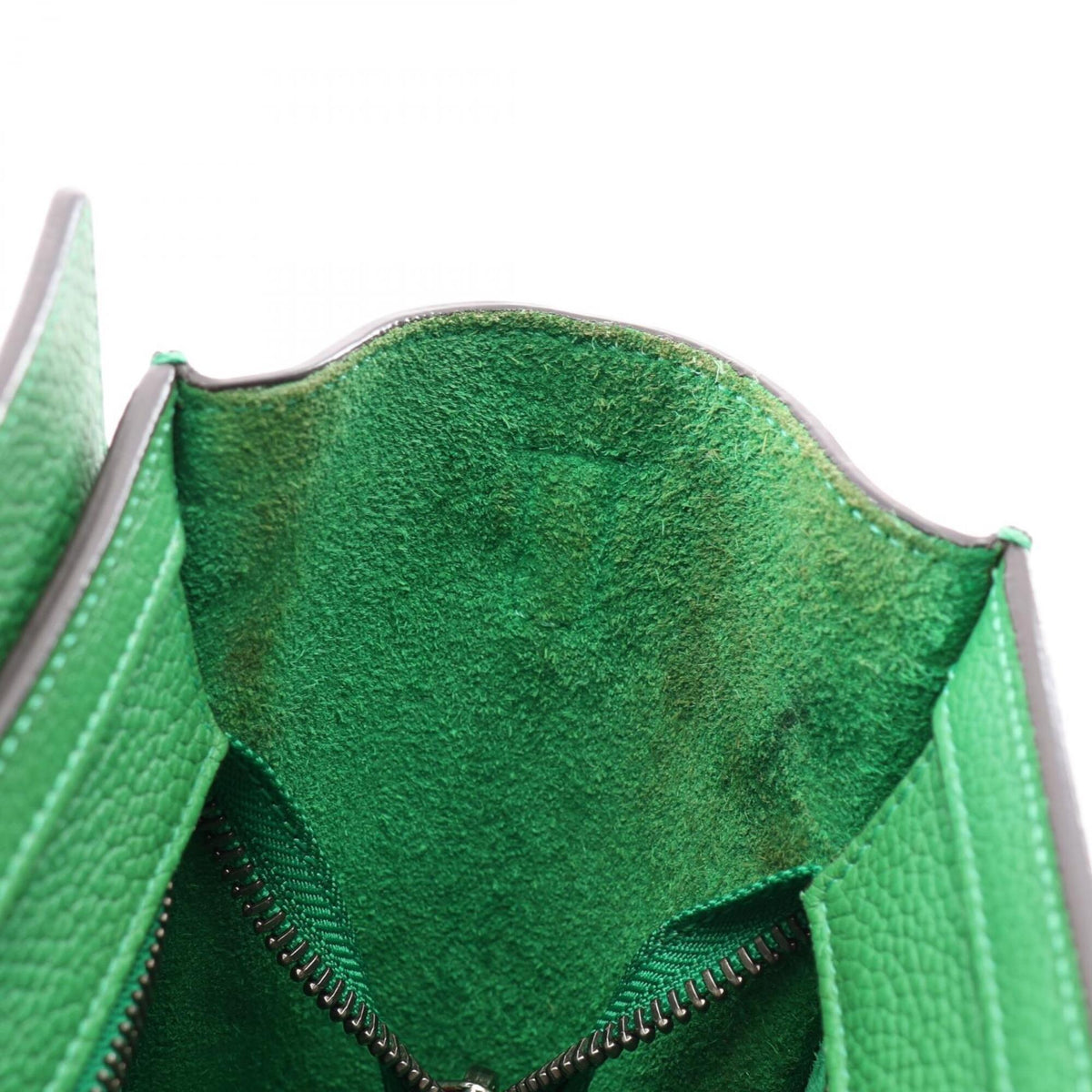 Celine Green Leather Handbag (Pre-Owned)