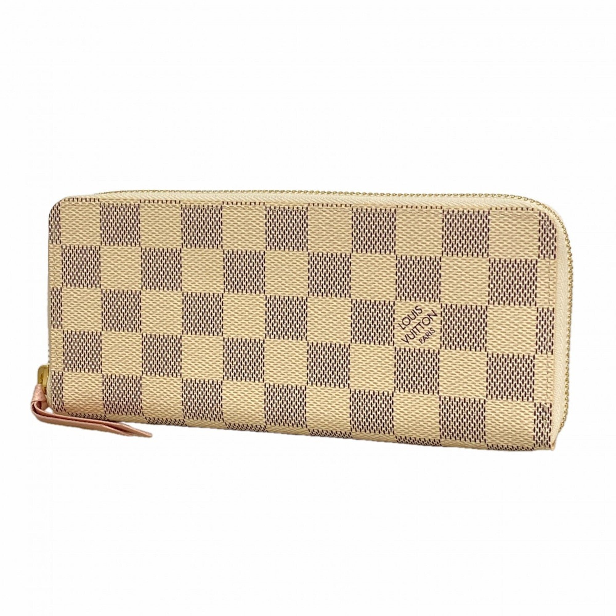Louis Vuitton Rose Ballerine White Long Wallet (Bi-Fold) (Pre-Owned)