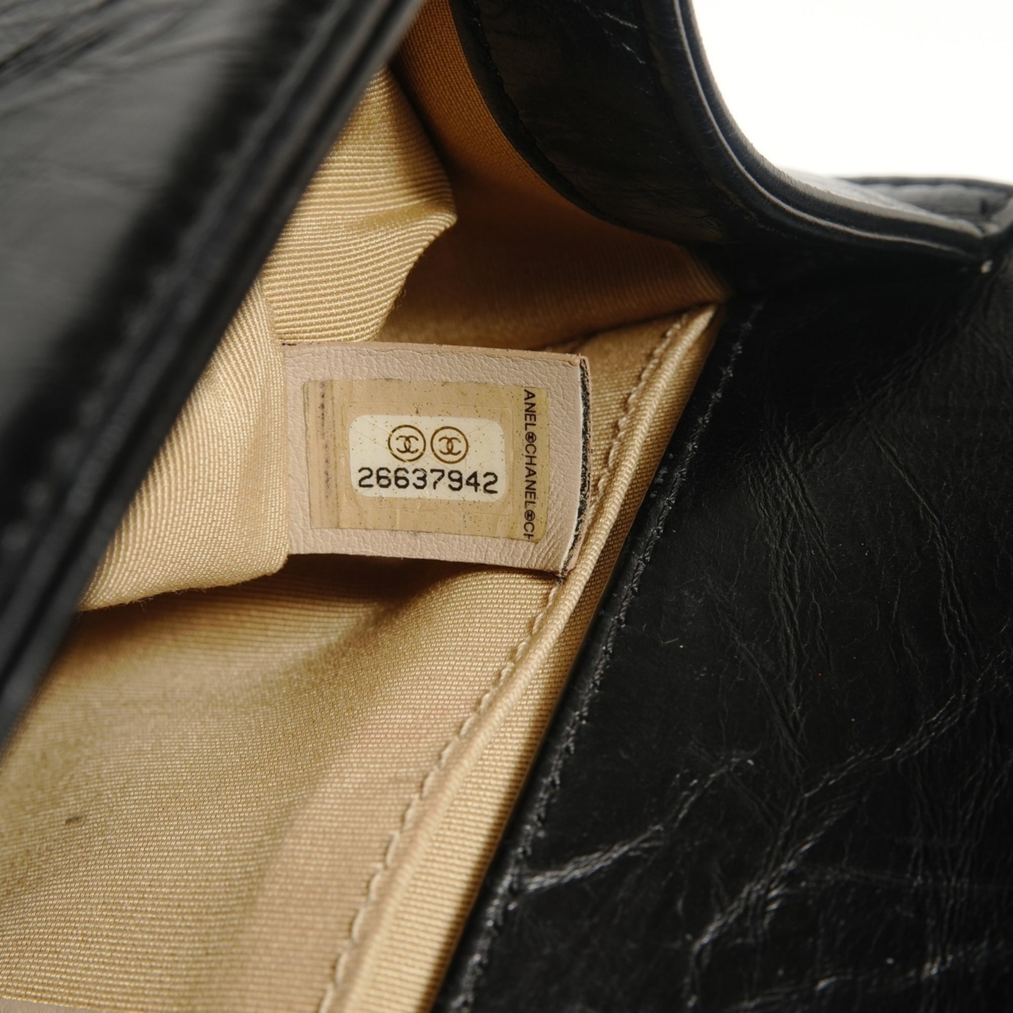 Chanel Boy Chanel Black Shoulder Bag (Pre-Owned)