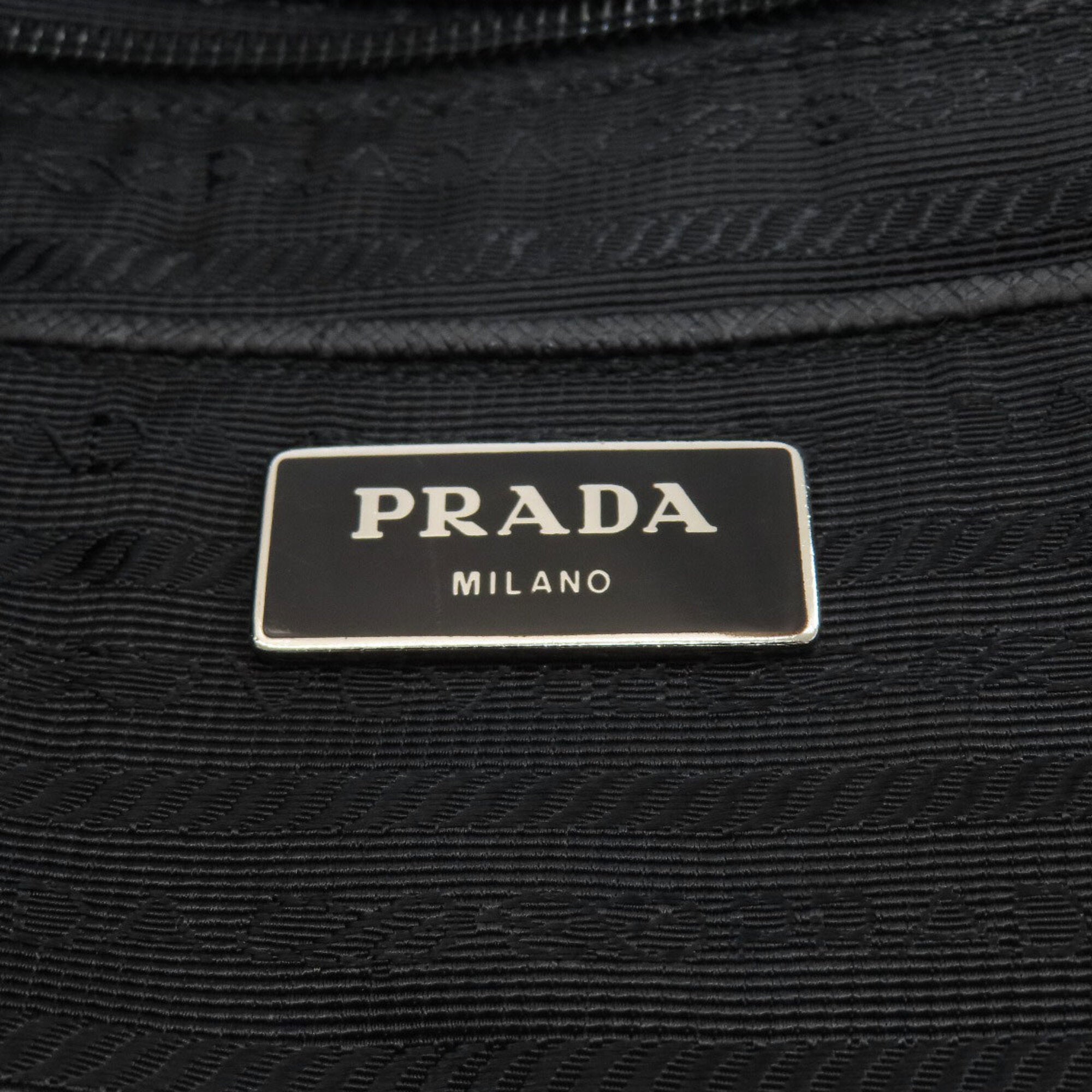 Prada Black Nylon Tote Bag (Pre-Owned)
