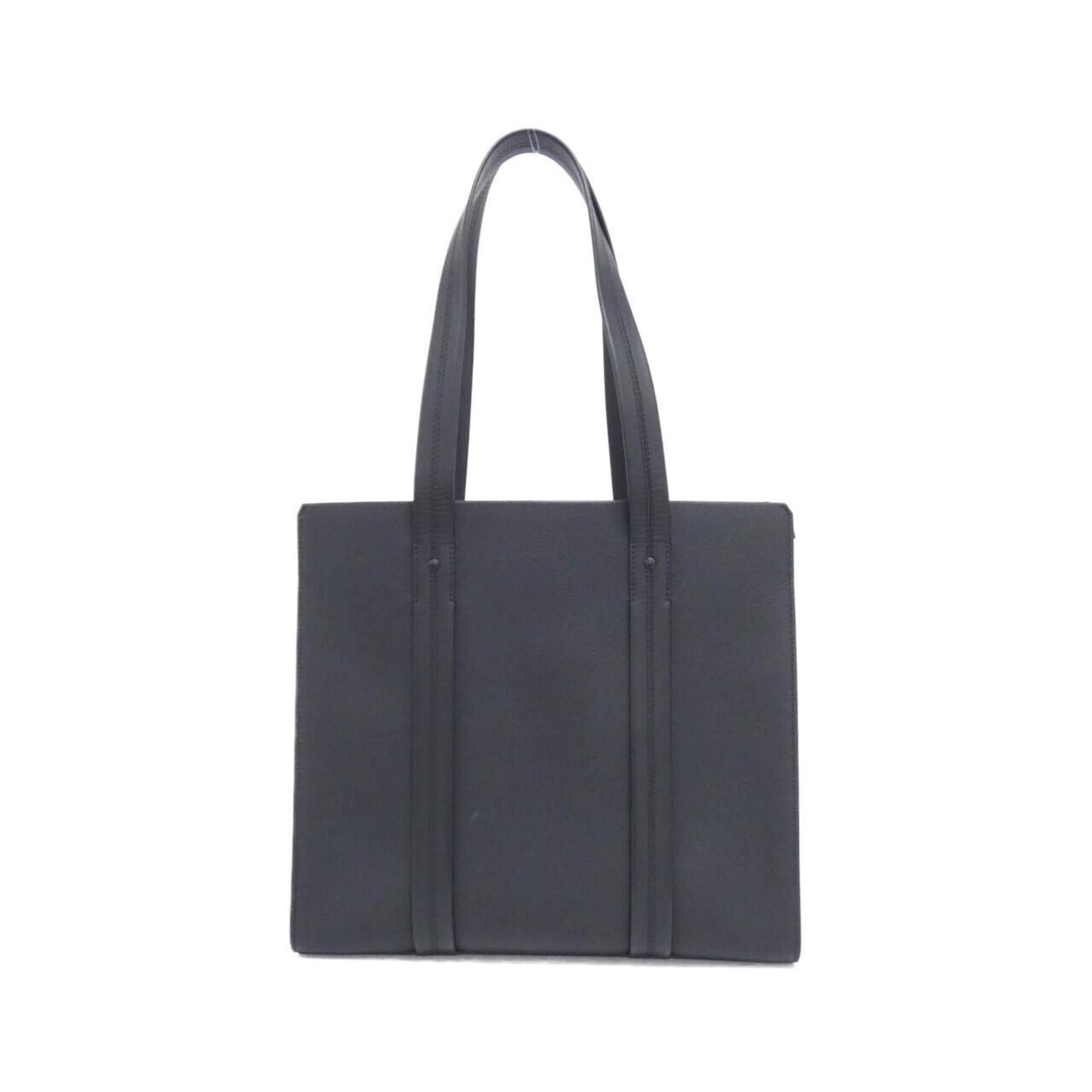 Louis Vuitton Black Leather Handbag (Pre-Owned)