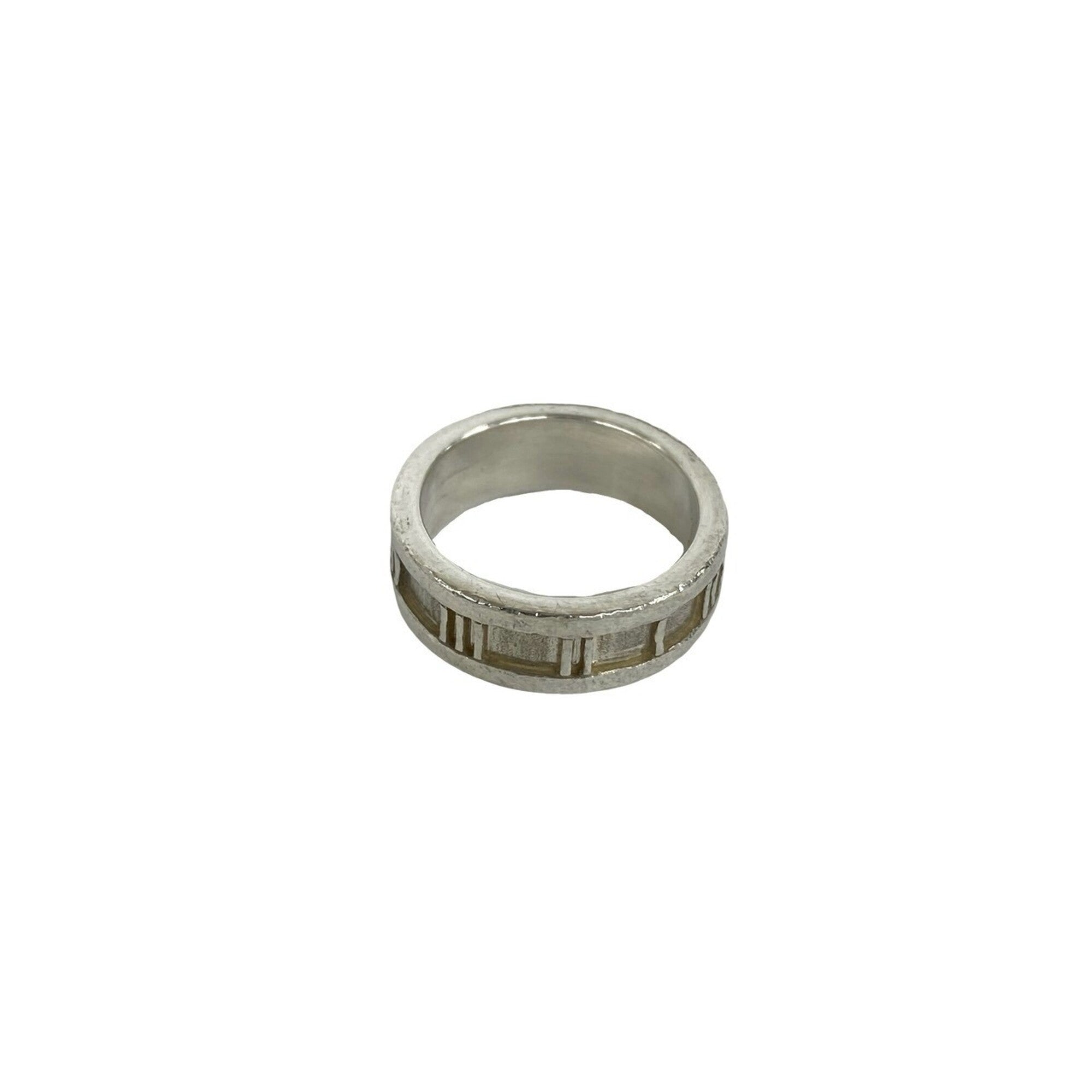 Tiffany Silver Silver 925 Band Ring (Pre-Owned)