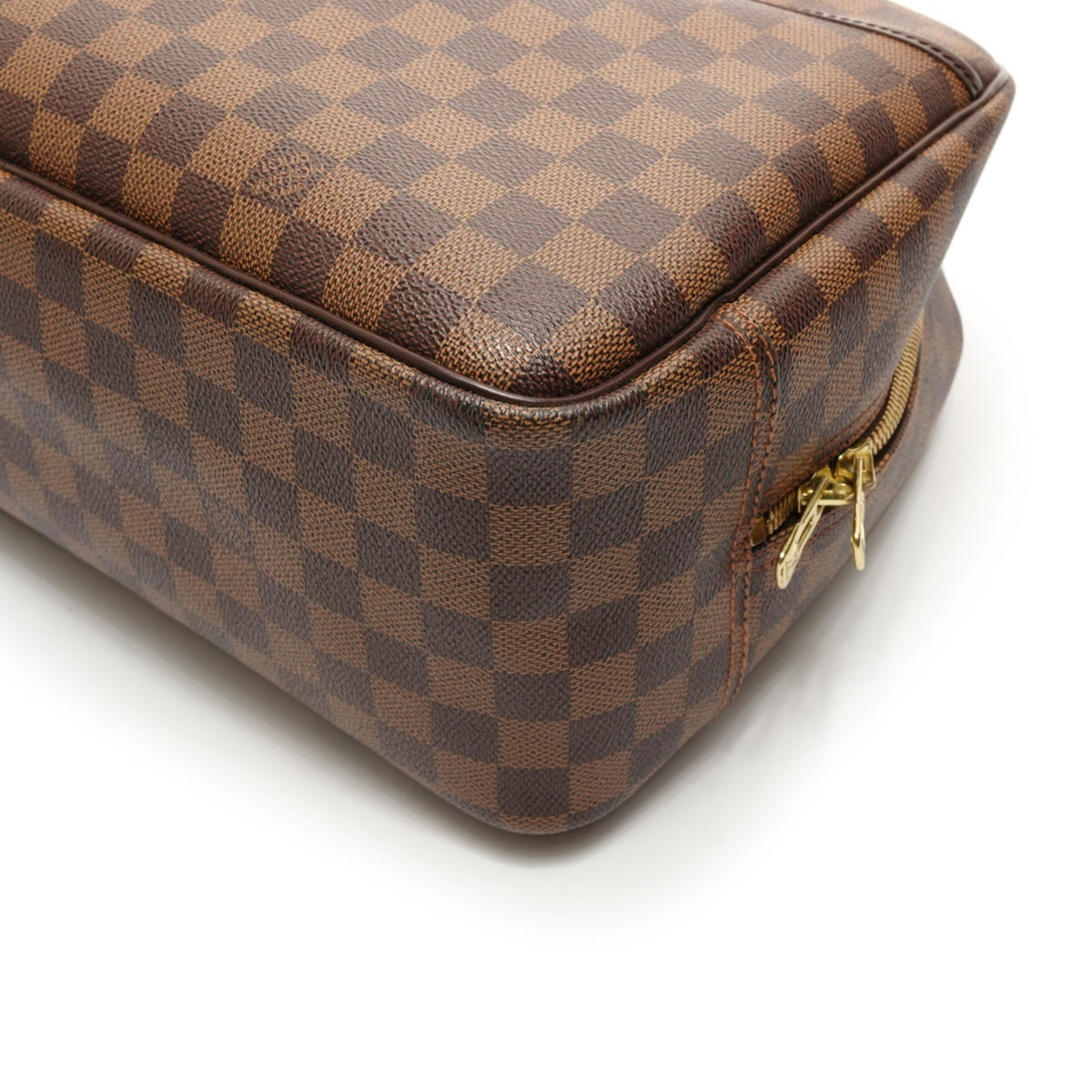 Louis Vuitton Damier Brown Boston Bag Handbag (Pre-Owned)
