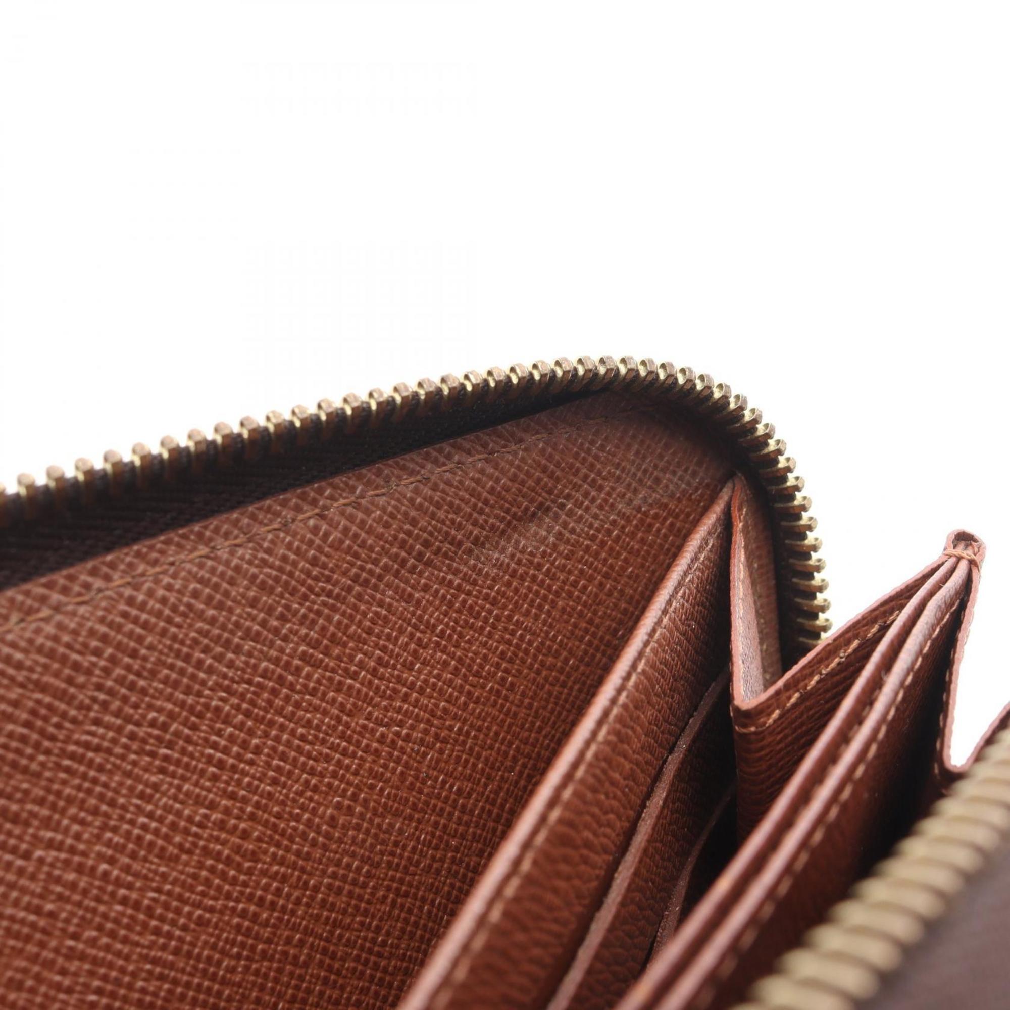 Louis Vuitton Brown Monogram Multi-Color Rose Monogram Rose Long Wallet (Bi-Fold) (Pre-Owned)