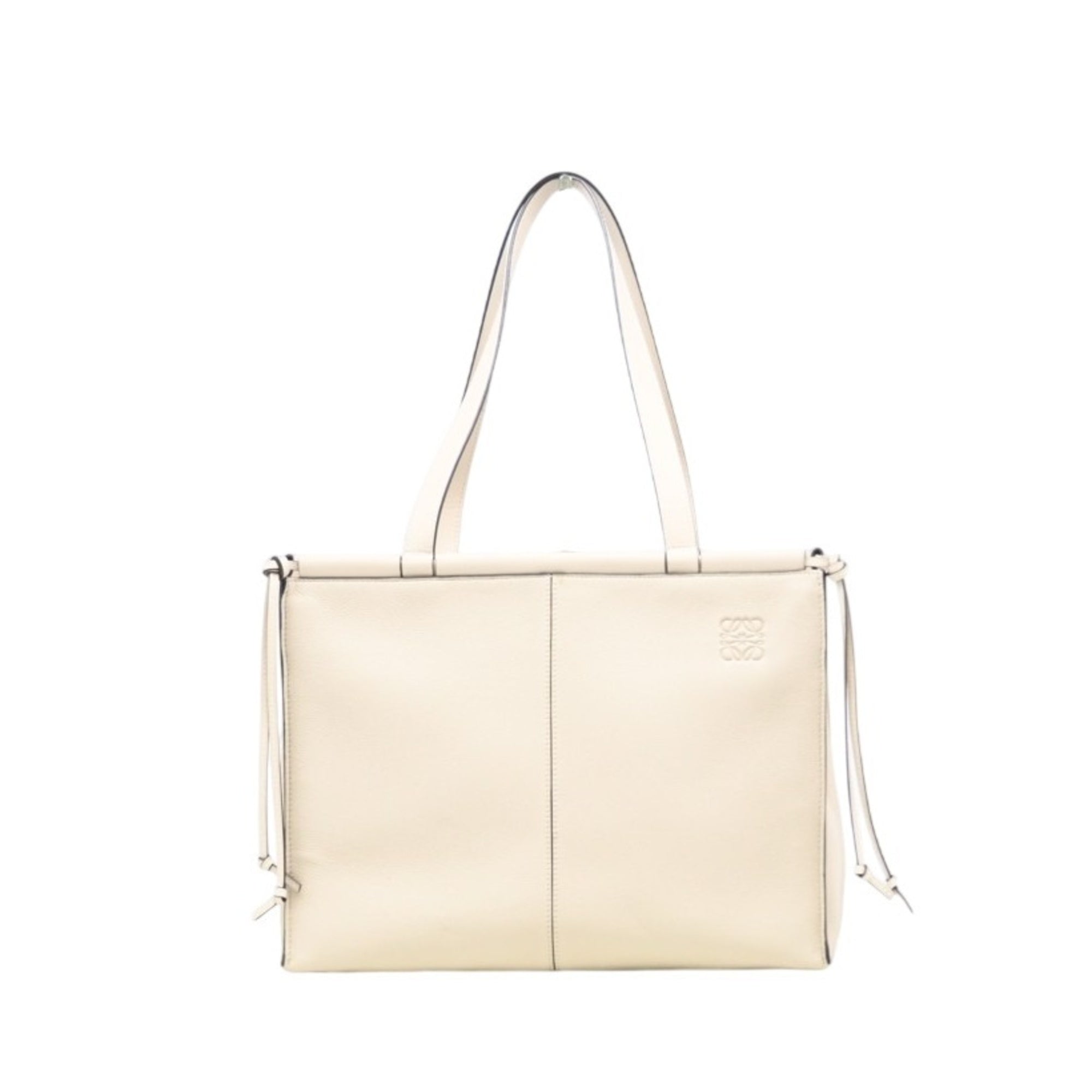 Loewe Beige Leather Tote Bag (Pre-Owned)