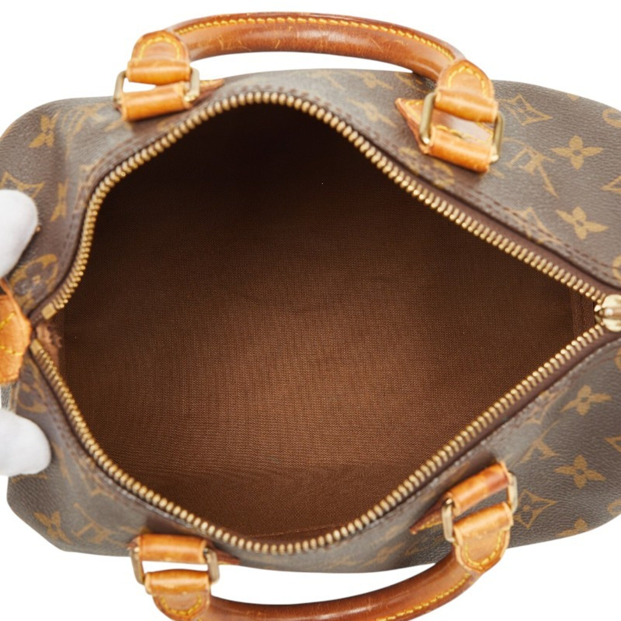 Louis Vuitton Brown Monogram Pvc Leather Handbag (Pre-Owned)
