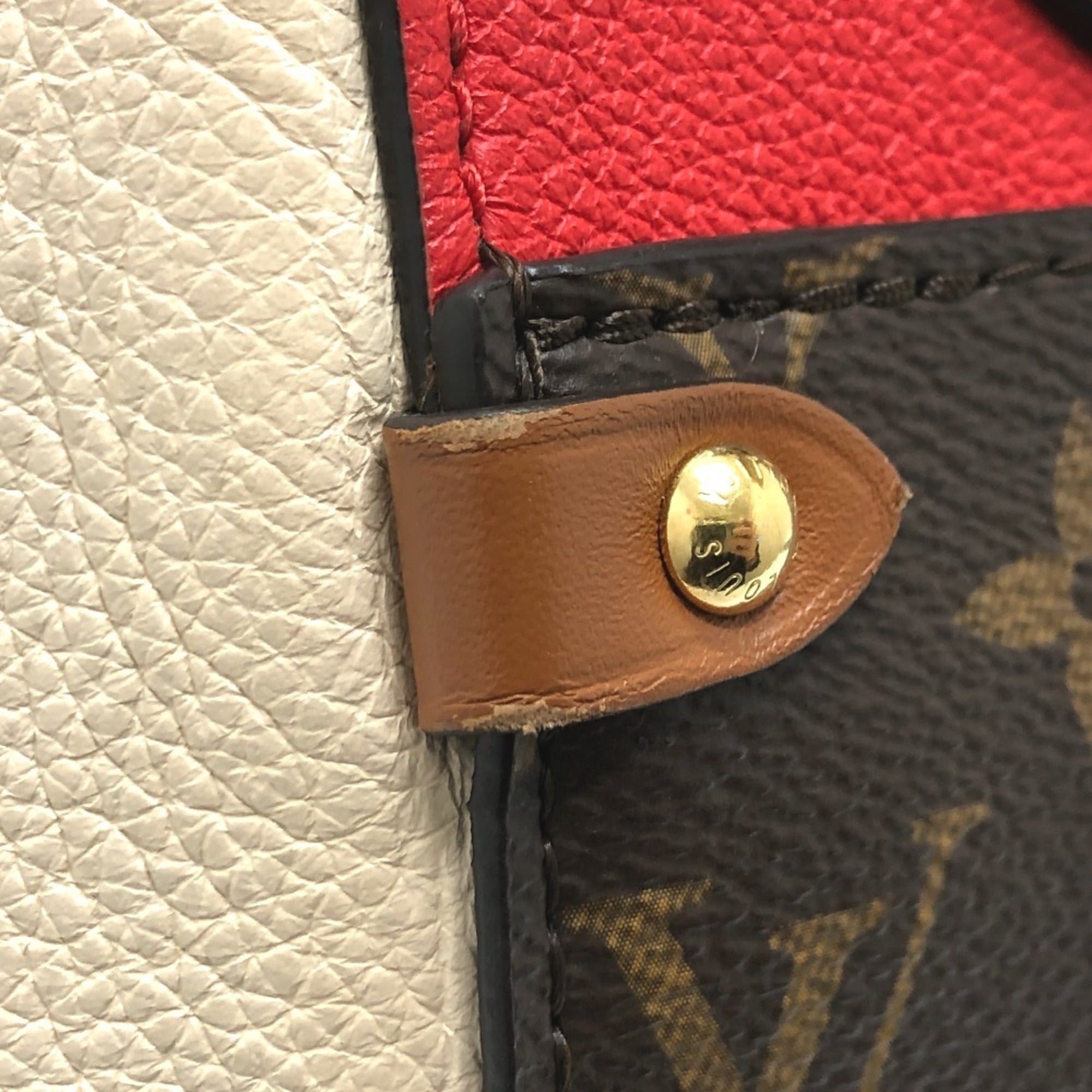 Louis Vuitton Brown Monogram Monogram Handbag Tote Bag (Pre-Owned)