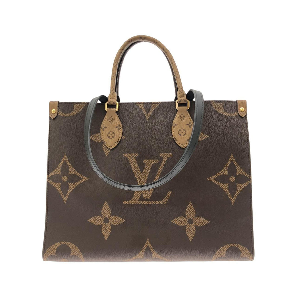 Louis Vuitton Monogram Marron Coated Canvas Handbag (Pre-Owned)