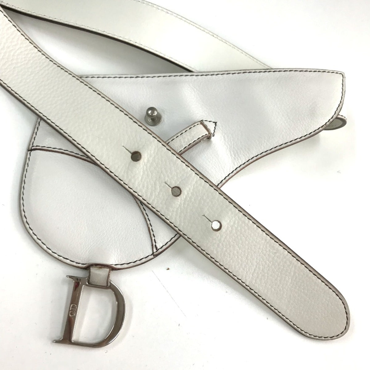 Christian Dior White Leather Other (Pre-Owned)