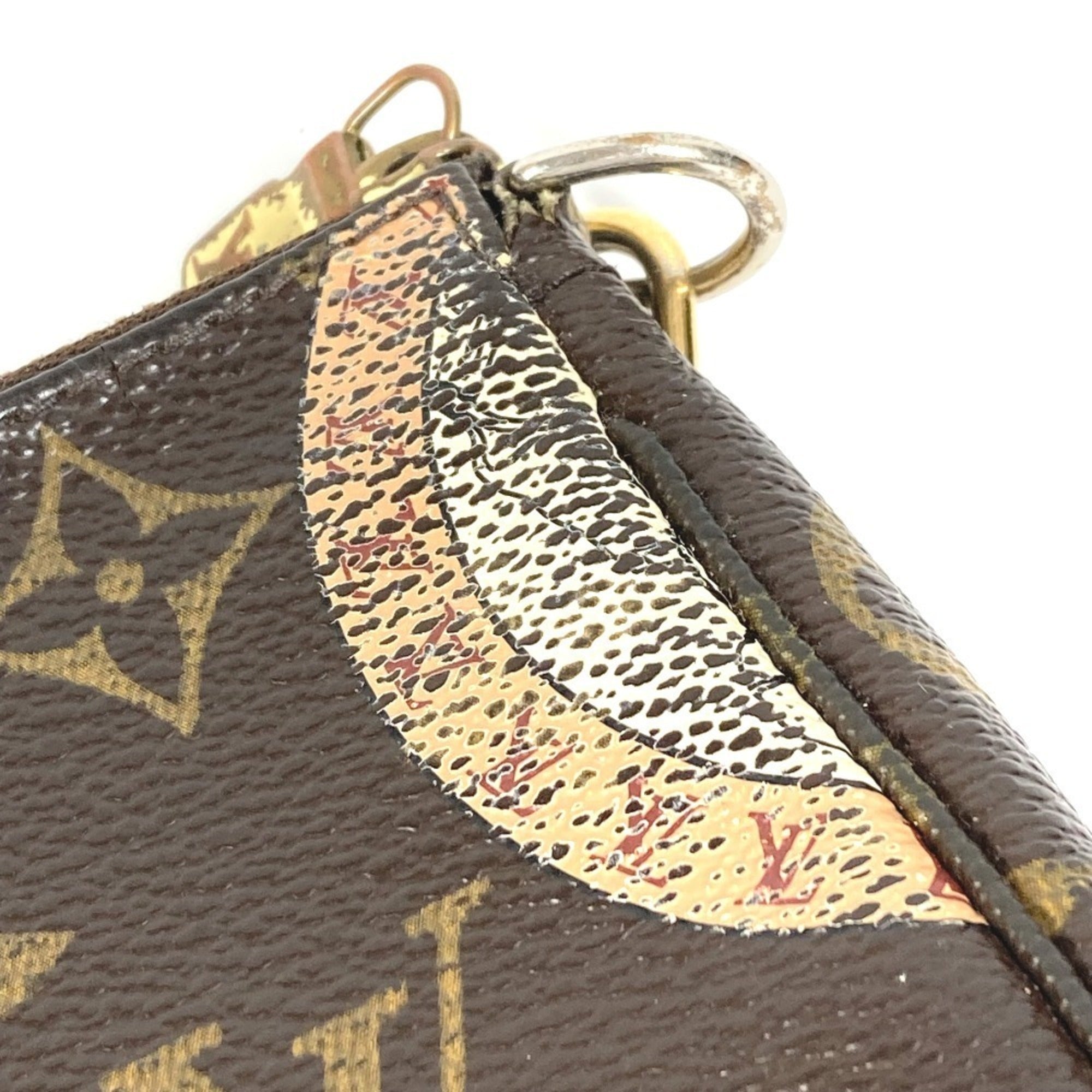 Louis Vuitton Brown Monogram Monogram Handbag Pochette Shoulder Bag (Pre-Owned)