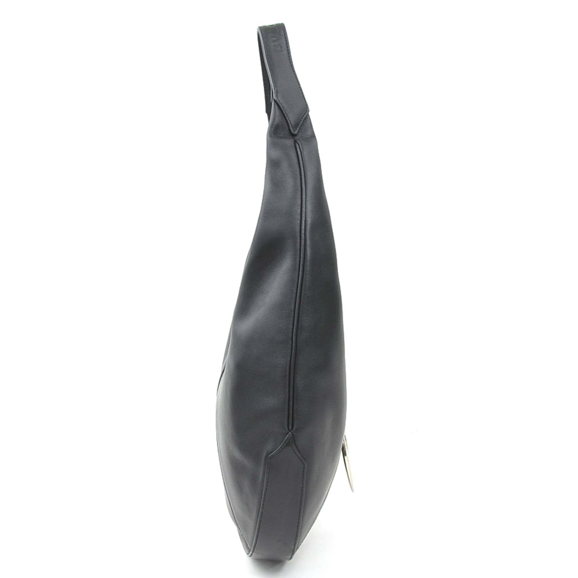 Bvlgari Black Leather Shoulder Bag (Pre-Owned)