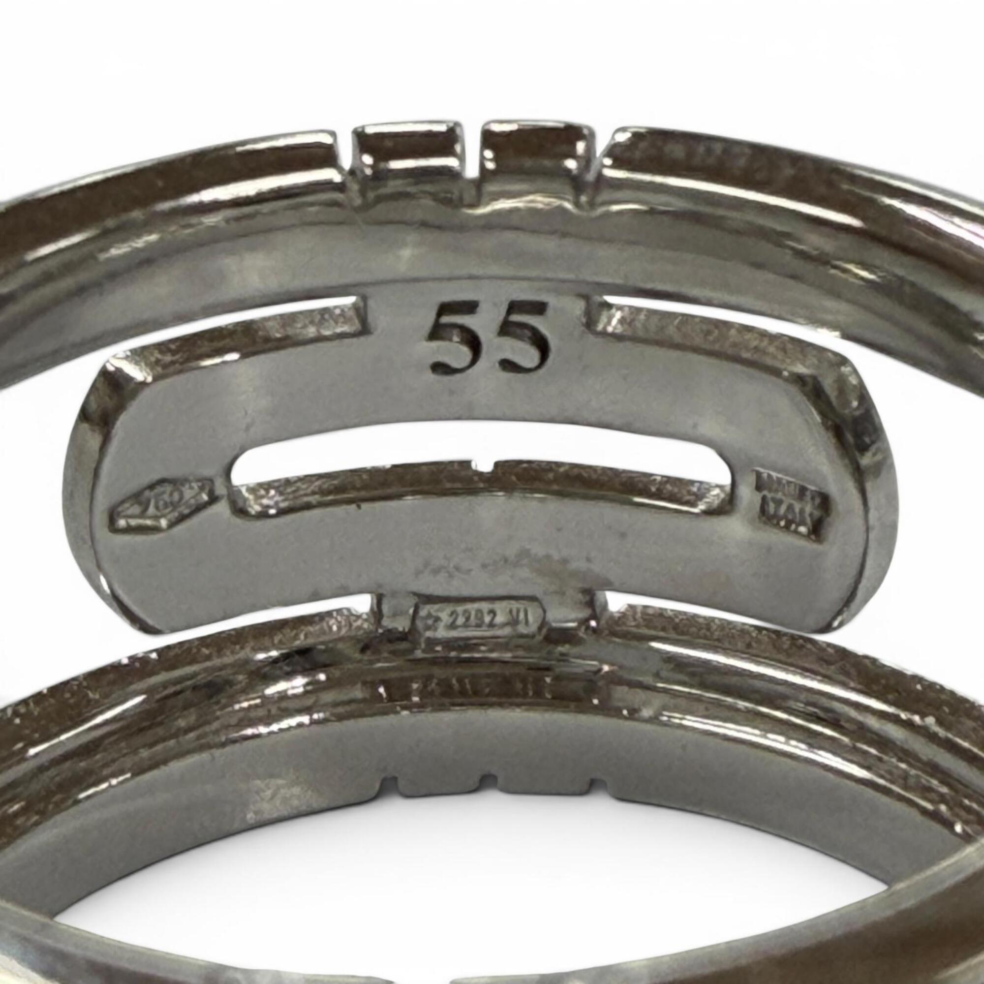 Bvlgari Silver Band Ring (Pre-Owned)