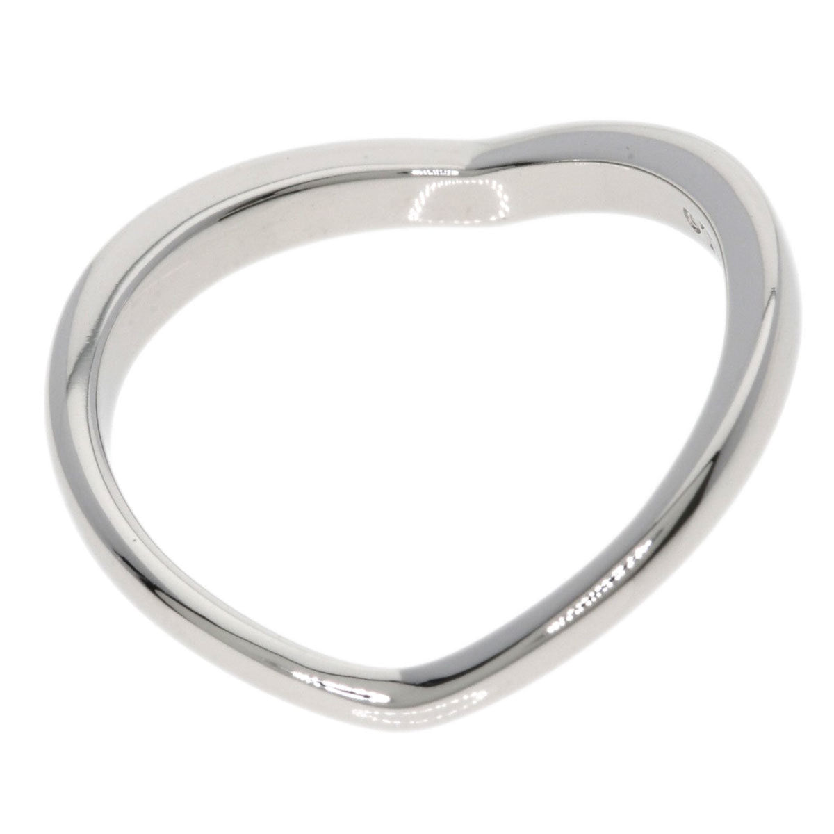 Tiffany Platinum 950 Band Ring (Pre-Owned)