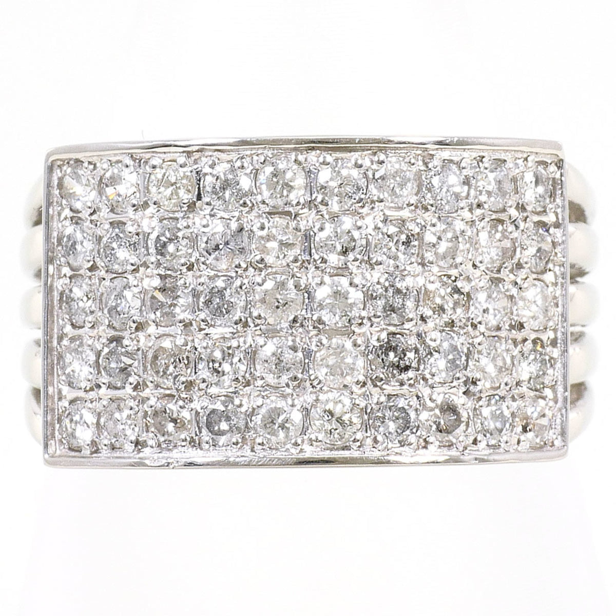 Unbranded Platinum Platinum 900 Band Ring (Pre-Owned)