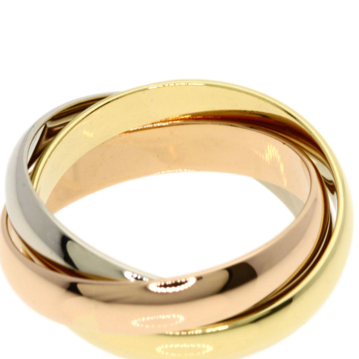 Cartier Yellow Gold (18K) Pink Gold (18K) White Gold (18K) Band Ring (Pre-Owned)