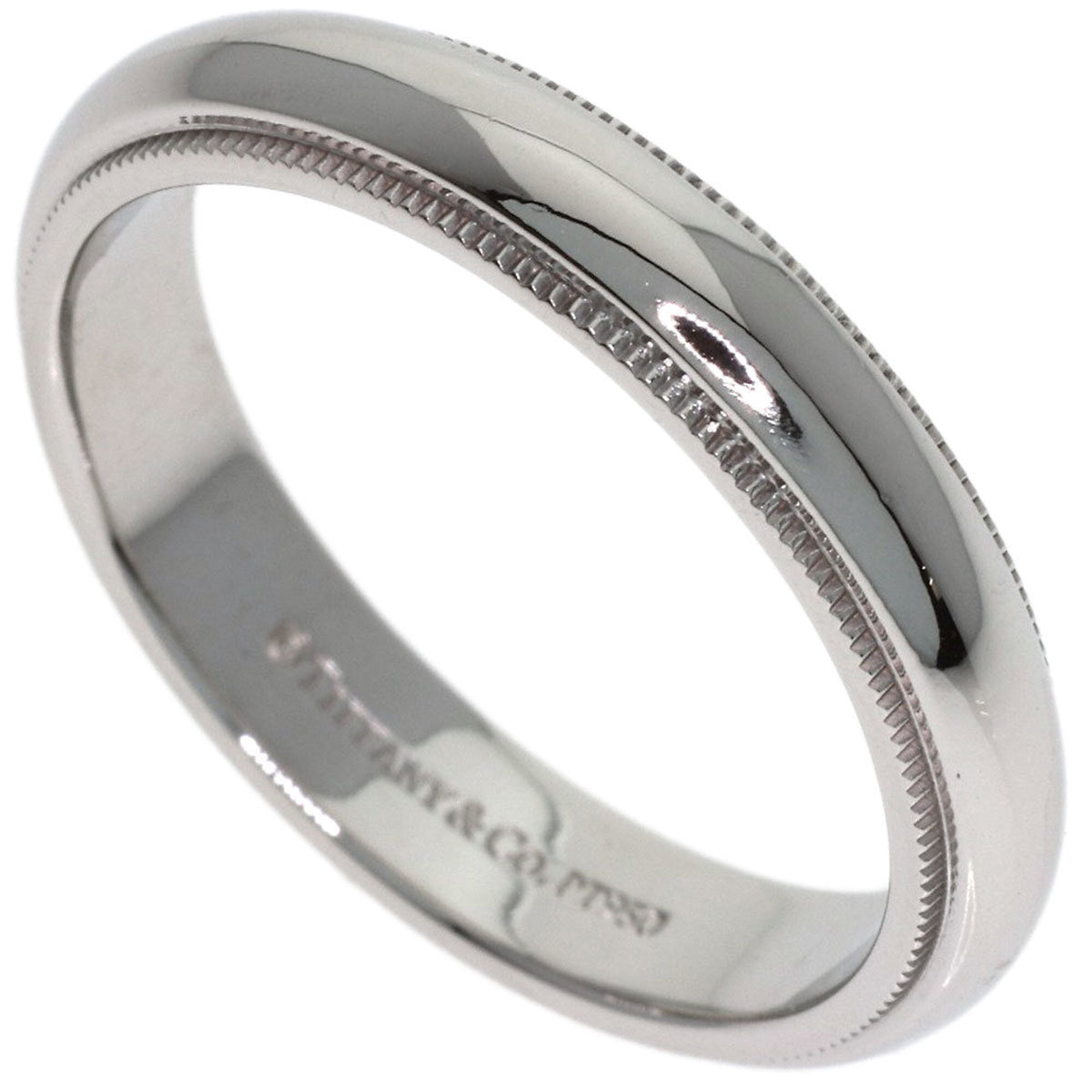 Tiffany Platinum 950 Band Ring (Pre-Owned)