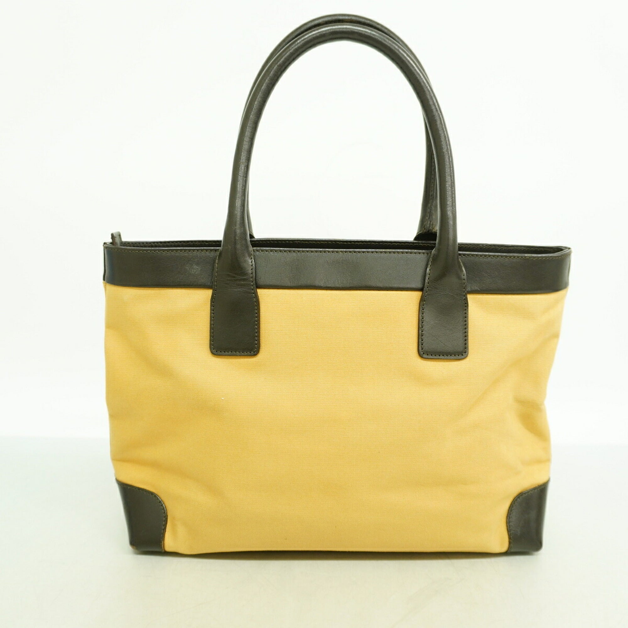 Gucci Brown Canvas Tote Bag (Pre-Owned)