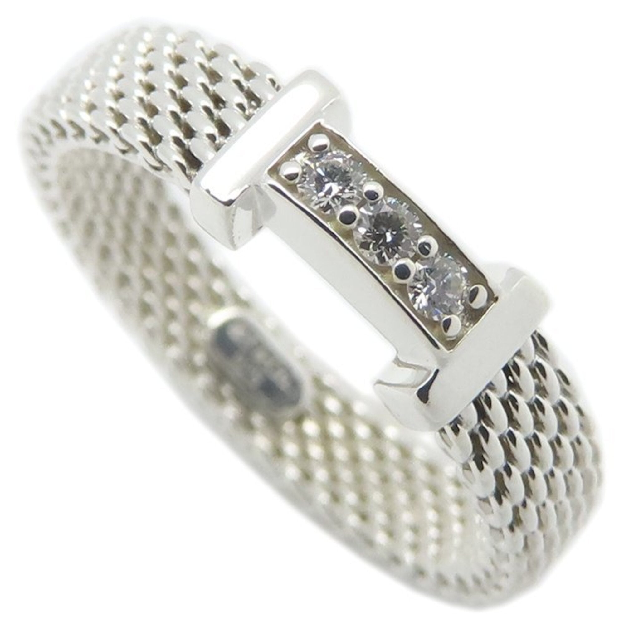 Tiffany Silver 925 Band Ring (Pre-Owned)