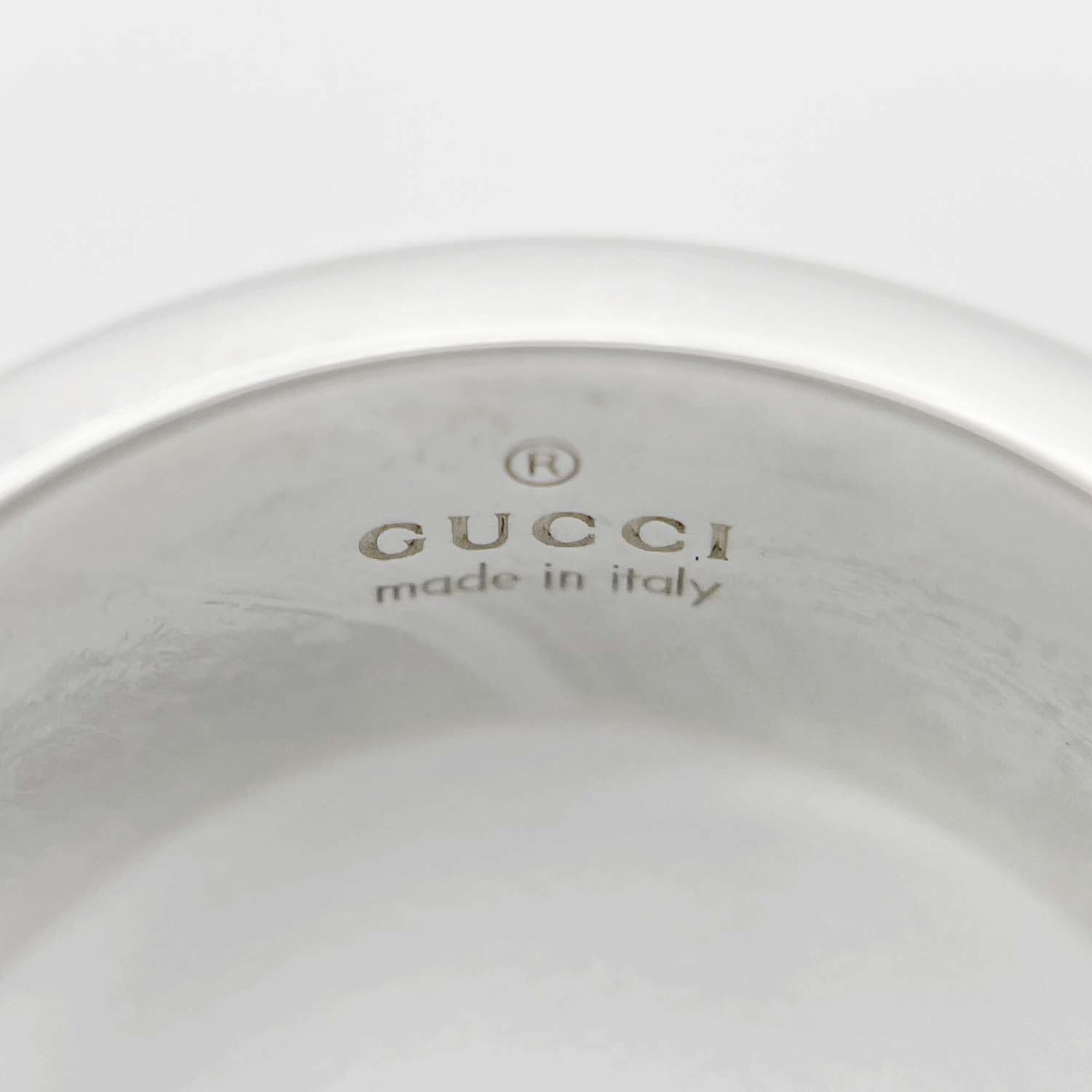 Gucci Silver Silver 925 Band Ring (Pre-Owned)
