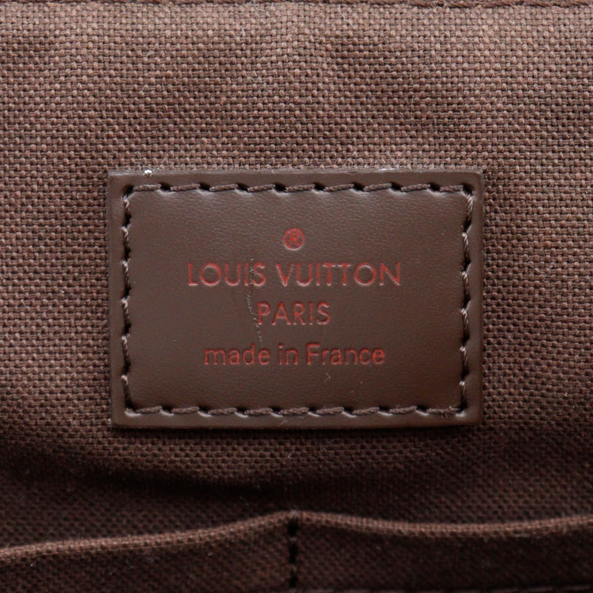Louis Vuitton Brown Damier Canvas Shoulder Bag (Pre-Owned)